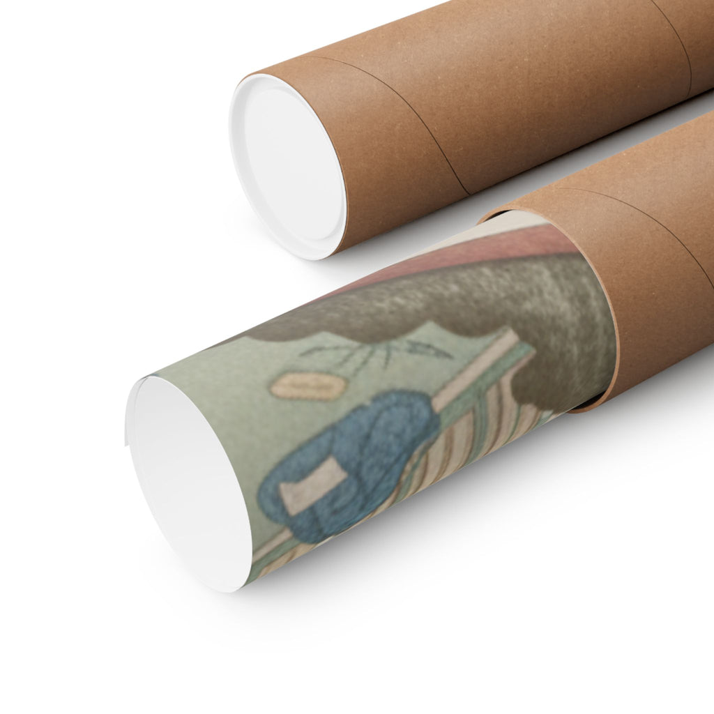 Product Marketing — Box And Books — Matte Poster