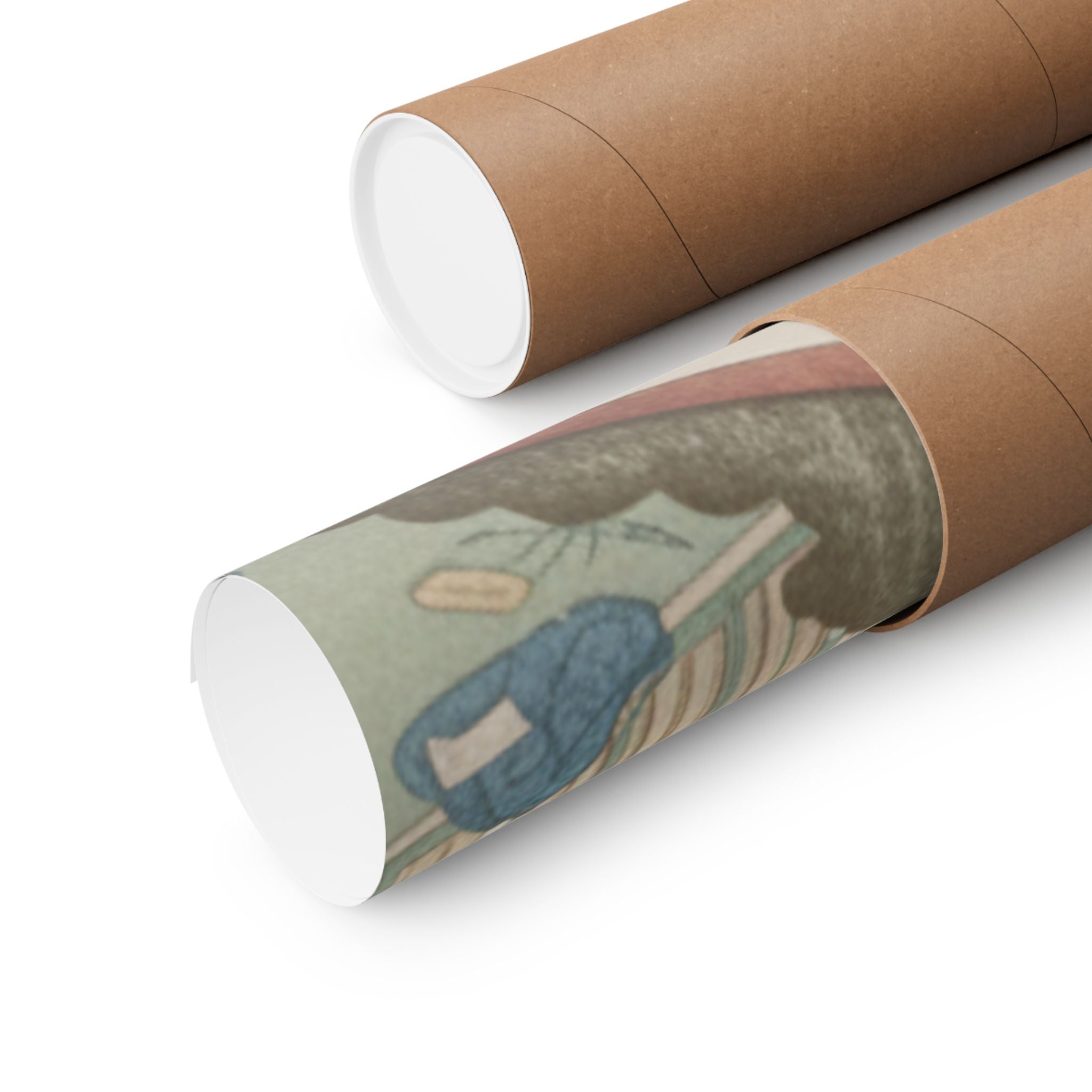 Product Marketing — Box And Books — Matte Poster