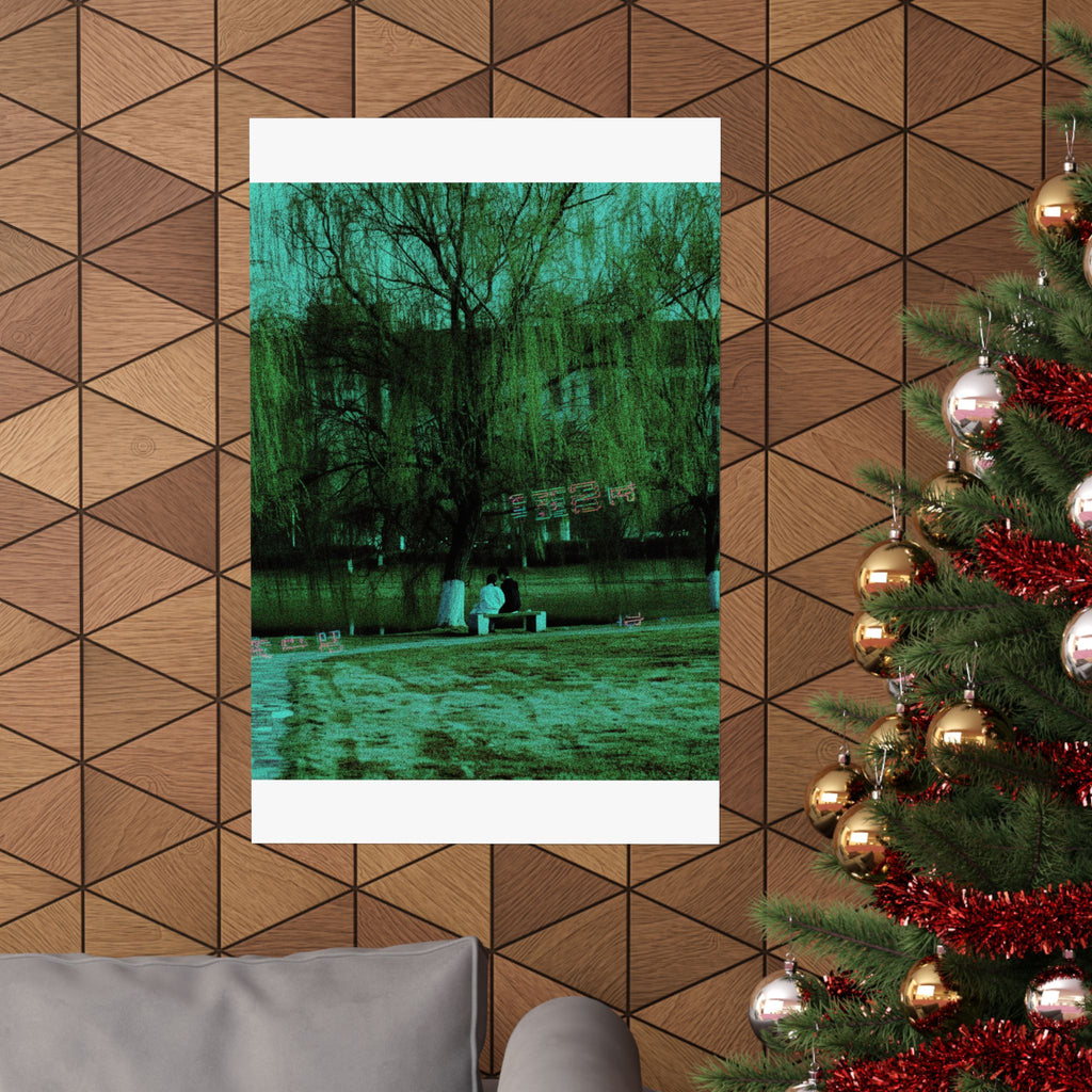 Glitch Culture — Person — Matte Poster