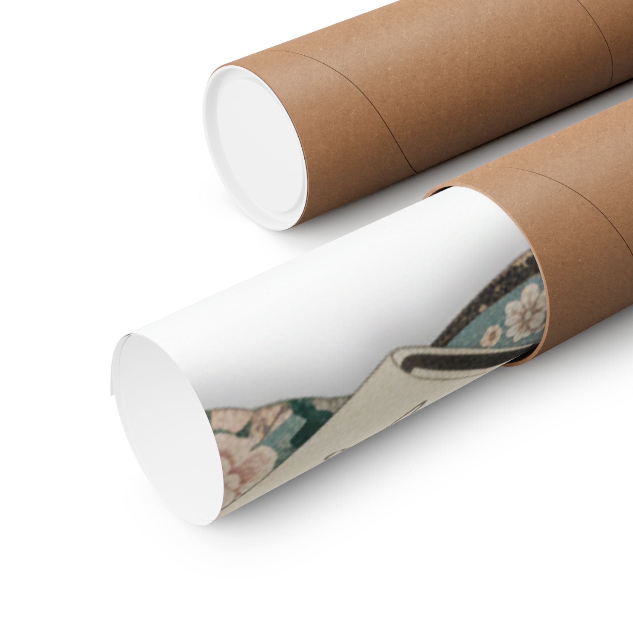 Ecommerce Main — Box With Draperies — Matte Poster