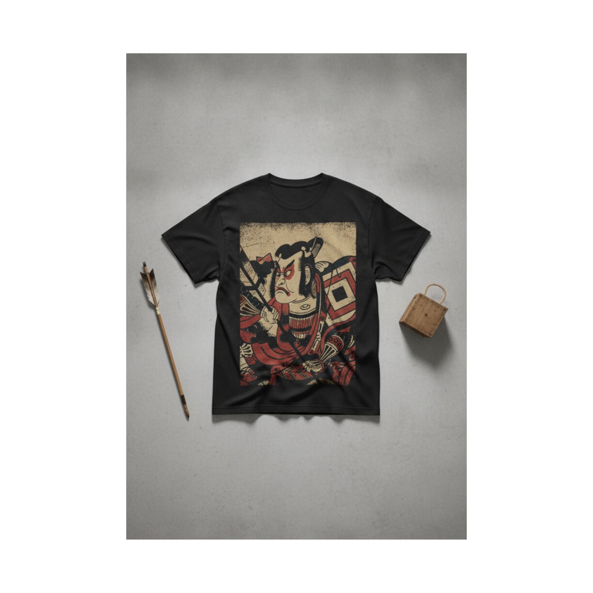 Product Marketing — An Actor Portrait (Wears A Danjuro Mon) — Matte Poster