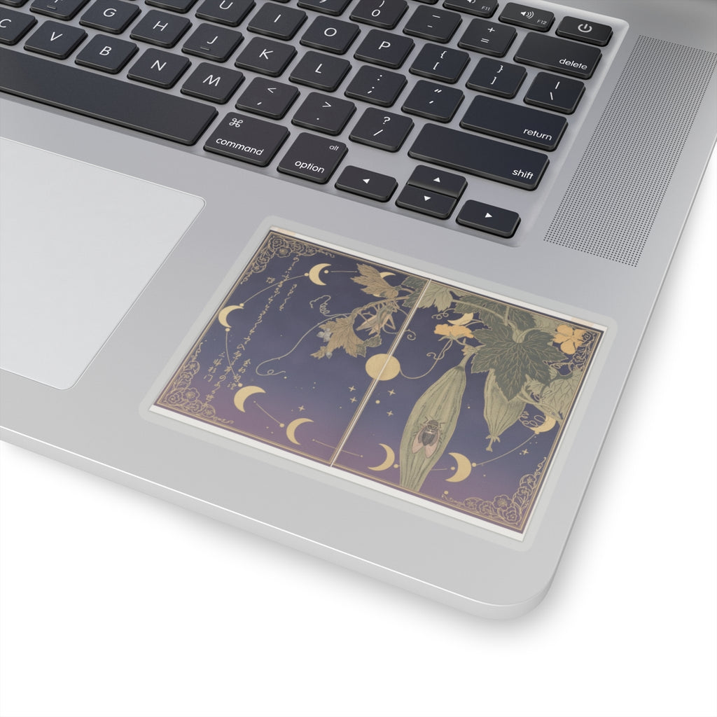 Celestial kiss-cut sticker — product view 17