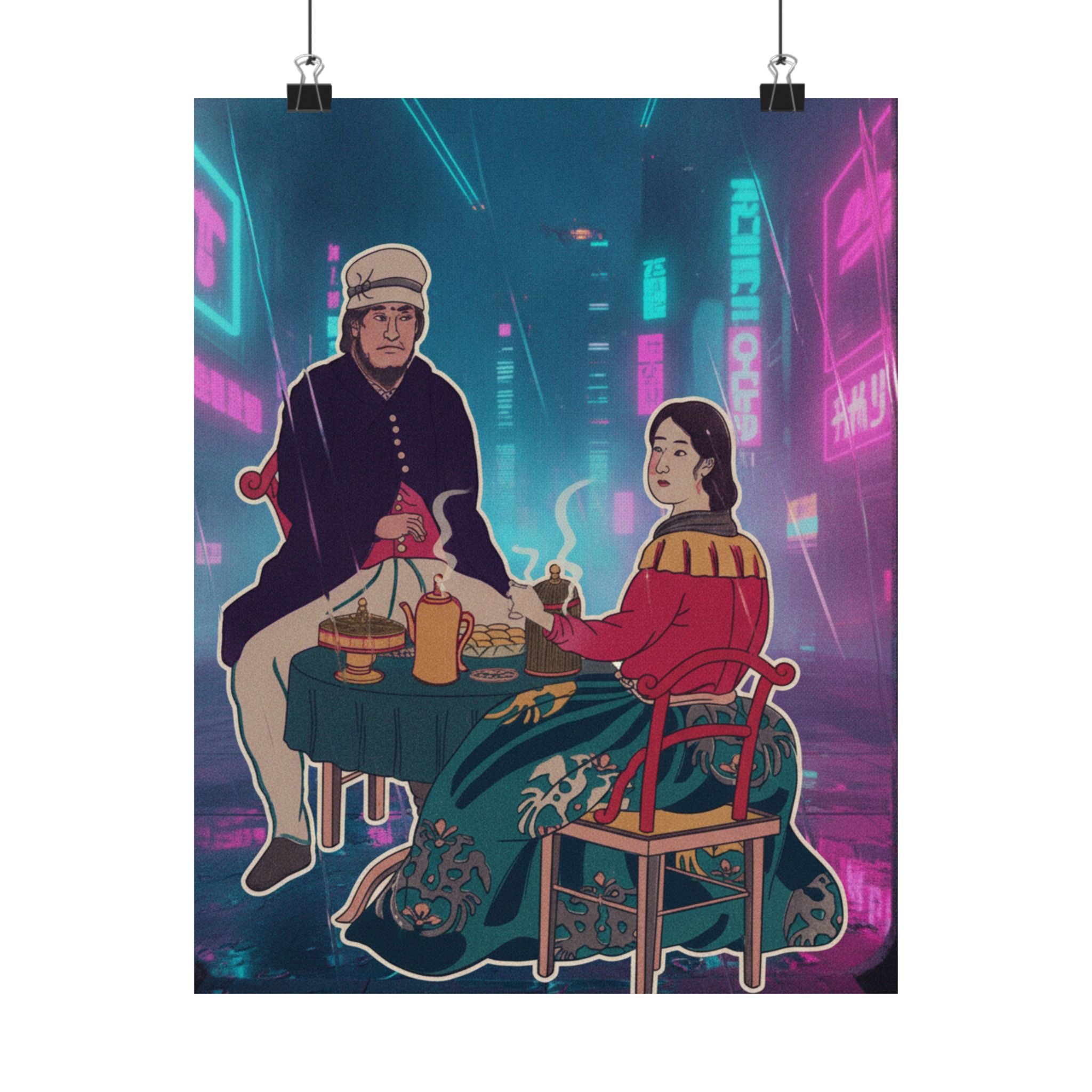 Neon Noir art print — product view 5