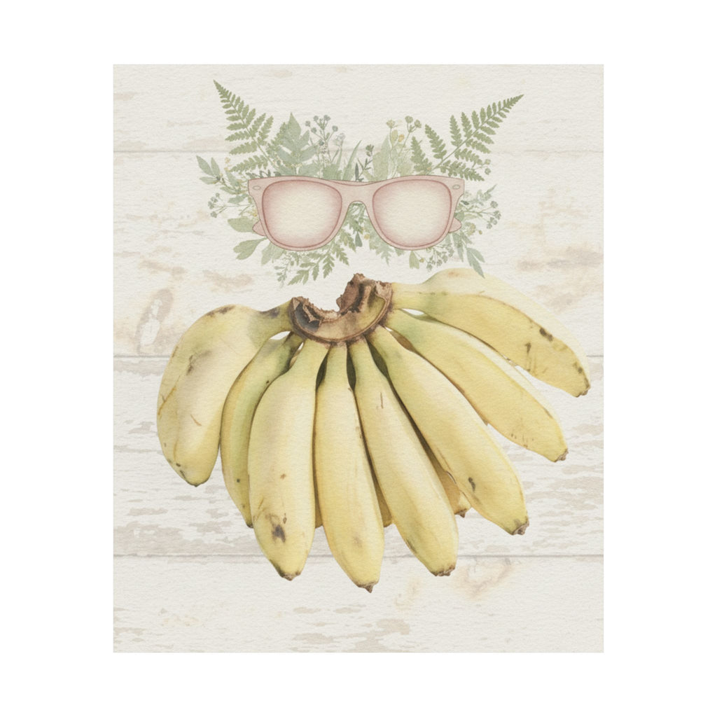 Botanical — Bananas — Matte Poster