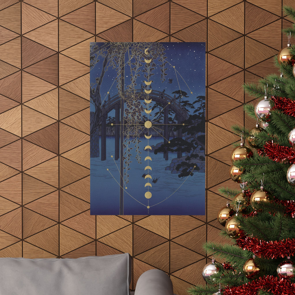 Celestial — In The Kameido Tenjin Shrine Compound — Matte Poster