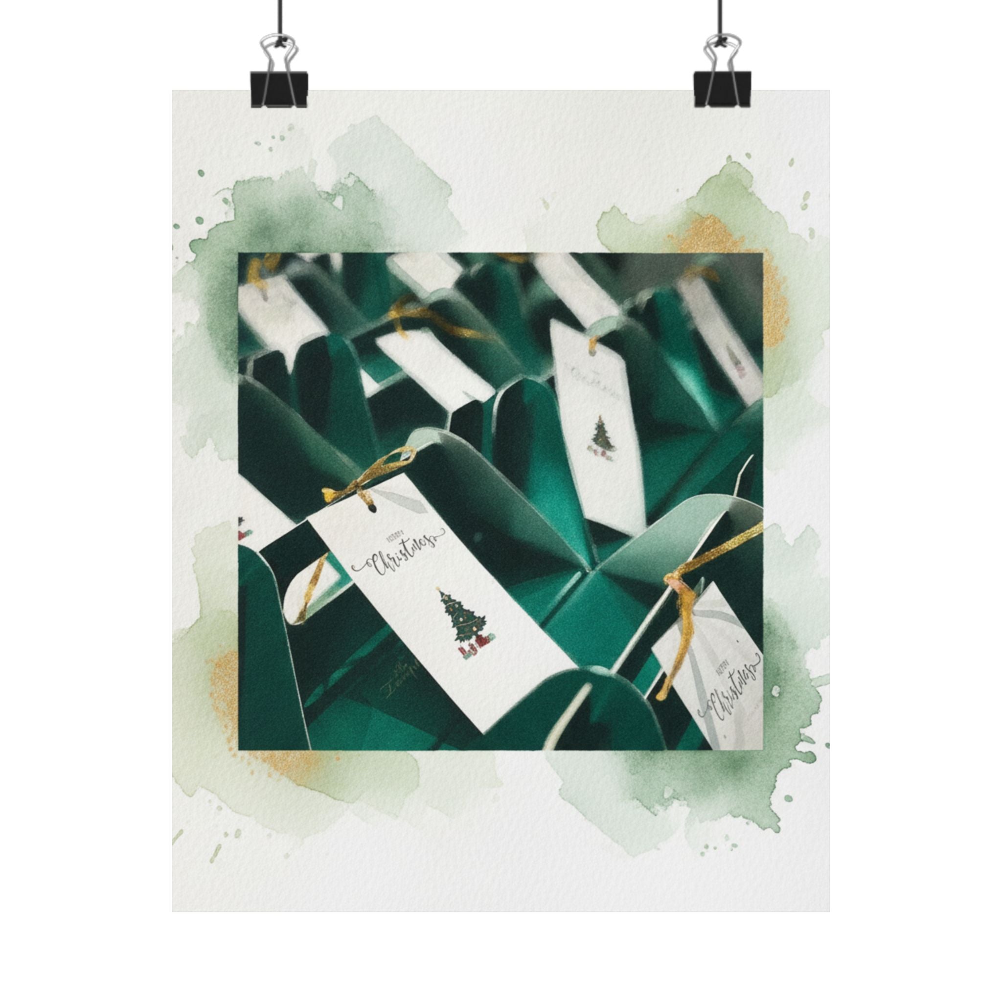 Watercolor — Gift — Matte Poster