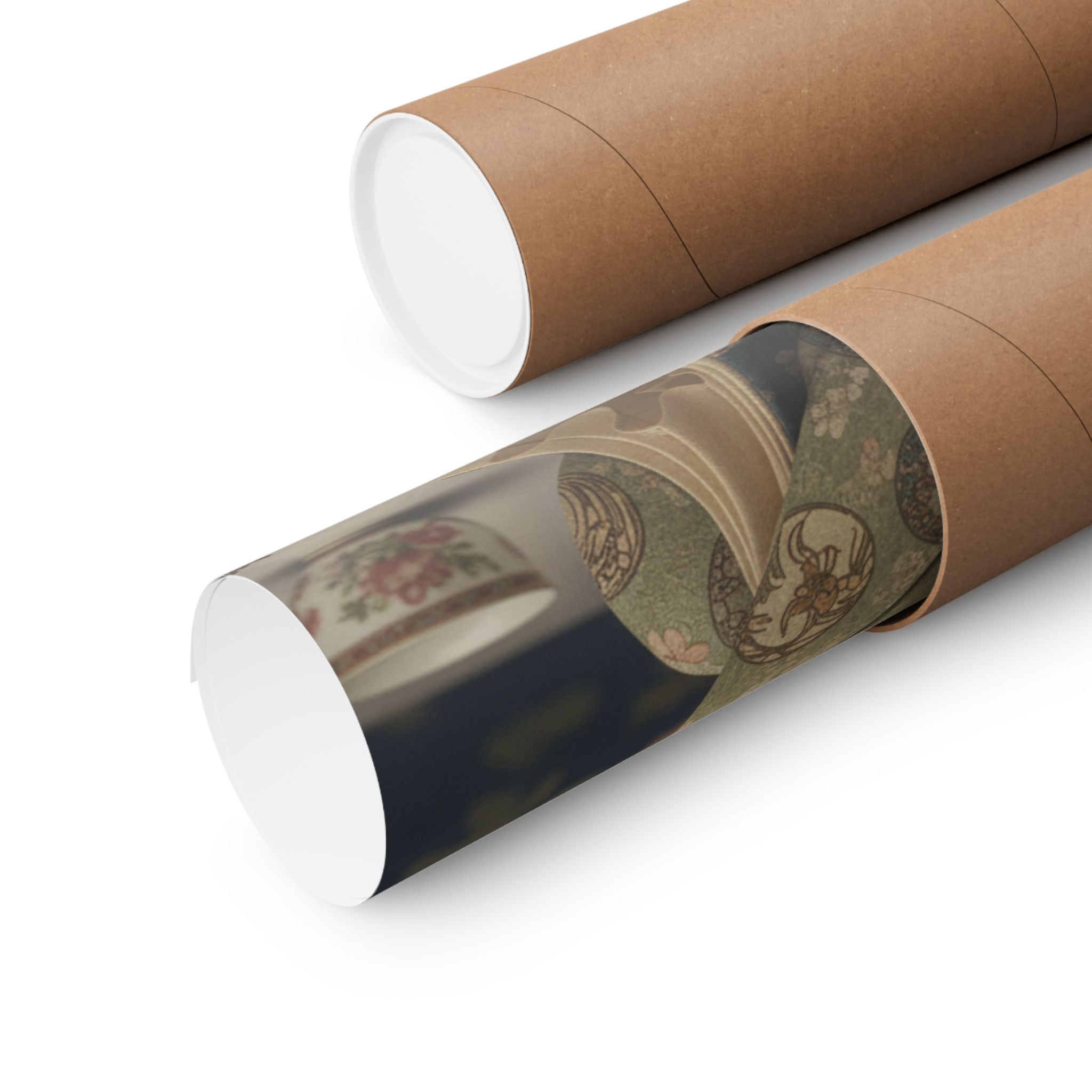 Product Marketing — Konosato Of Takeya Seated, Holding An Incense Burner — Matte Poster