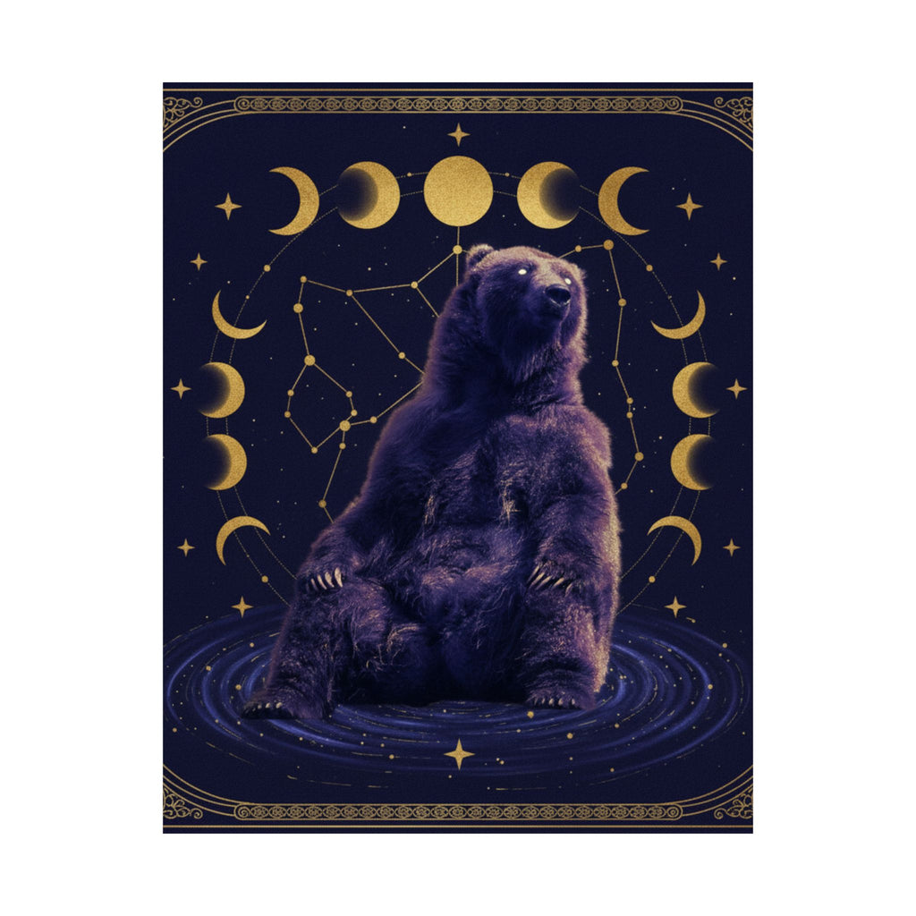 Celestial — Bear — Matte Poster