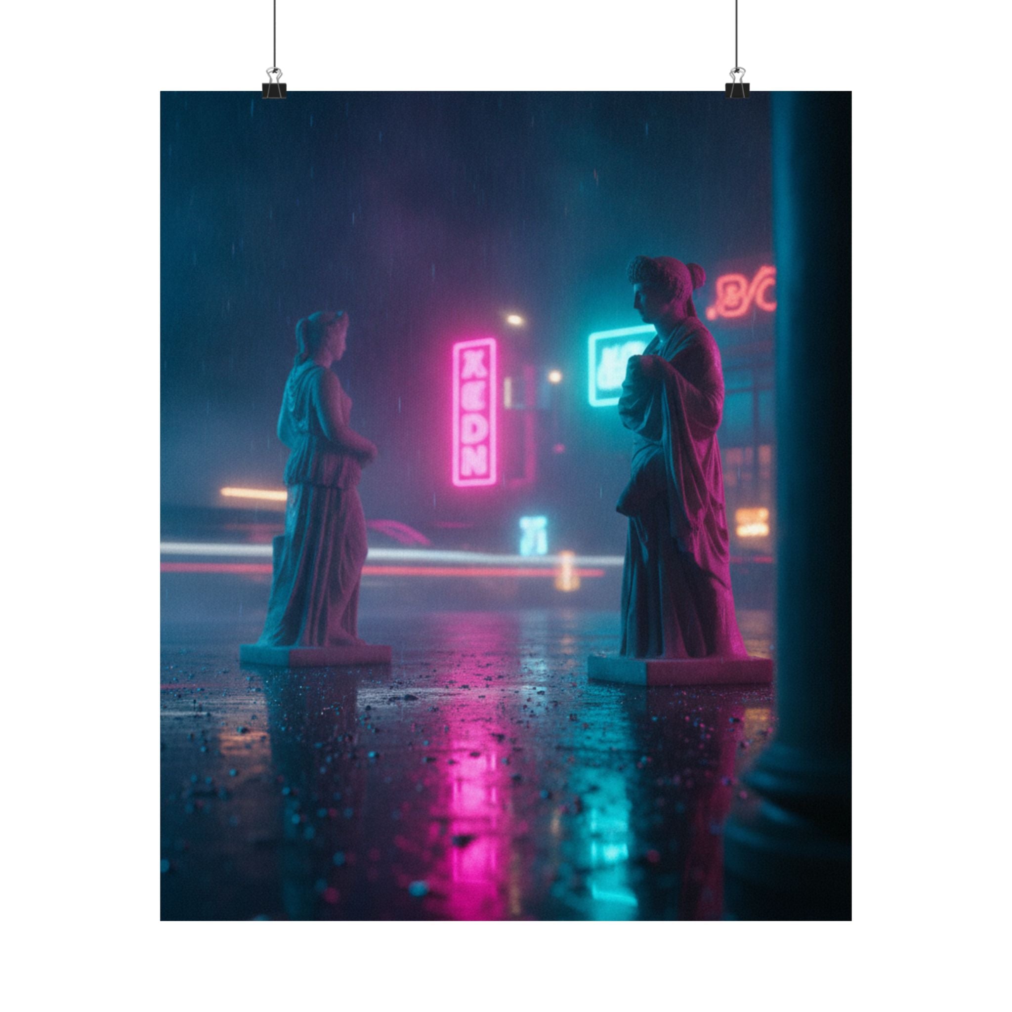 Neon Noir art print — product view 23
