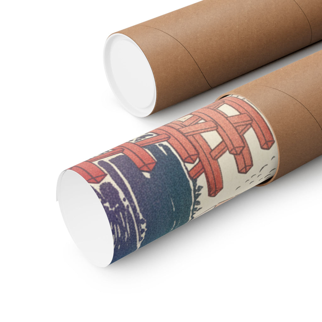 Affirmation — History Of Kamakura: Building Tsurugaoka Hachiman Shrine — Matte Poster