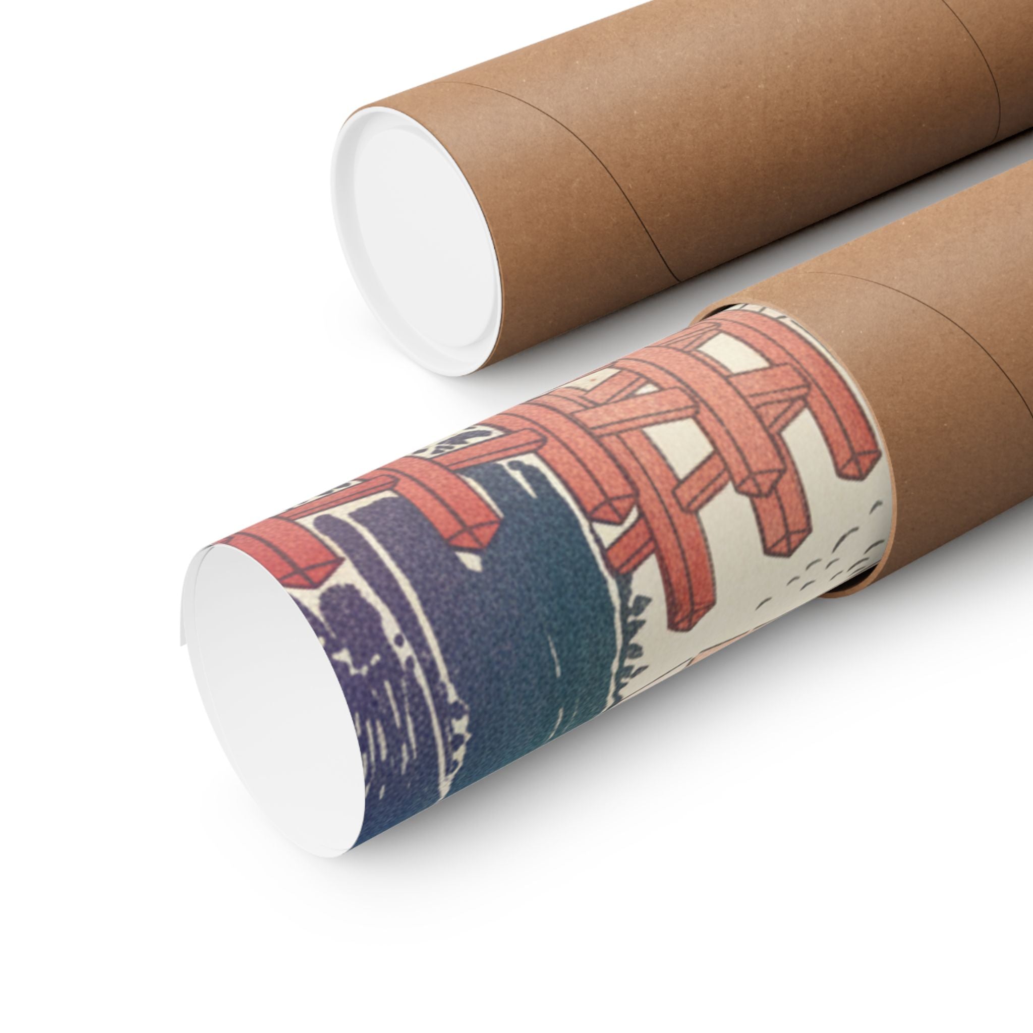 Affirmation — History Of Kamakura: Building Tsurugaoka Hachiman Shrine — Matte Poster