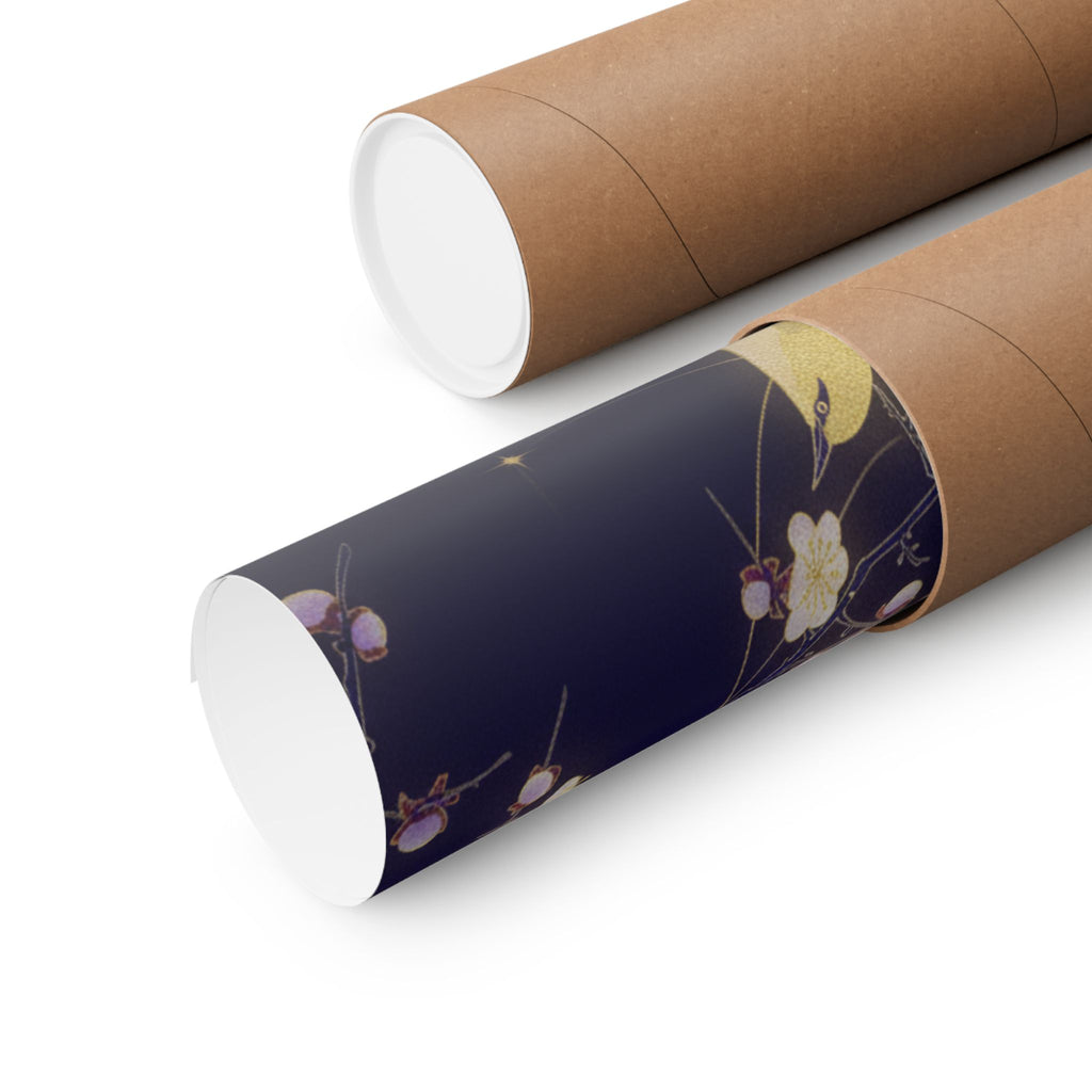 Celestial — New Moon; Nightingale On A Plum Branch — Matte Poster