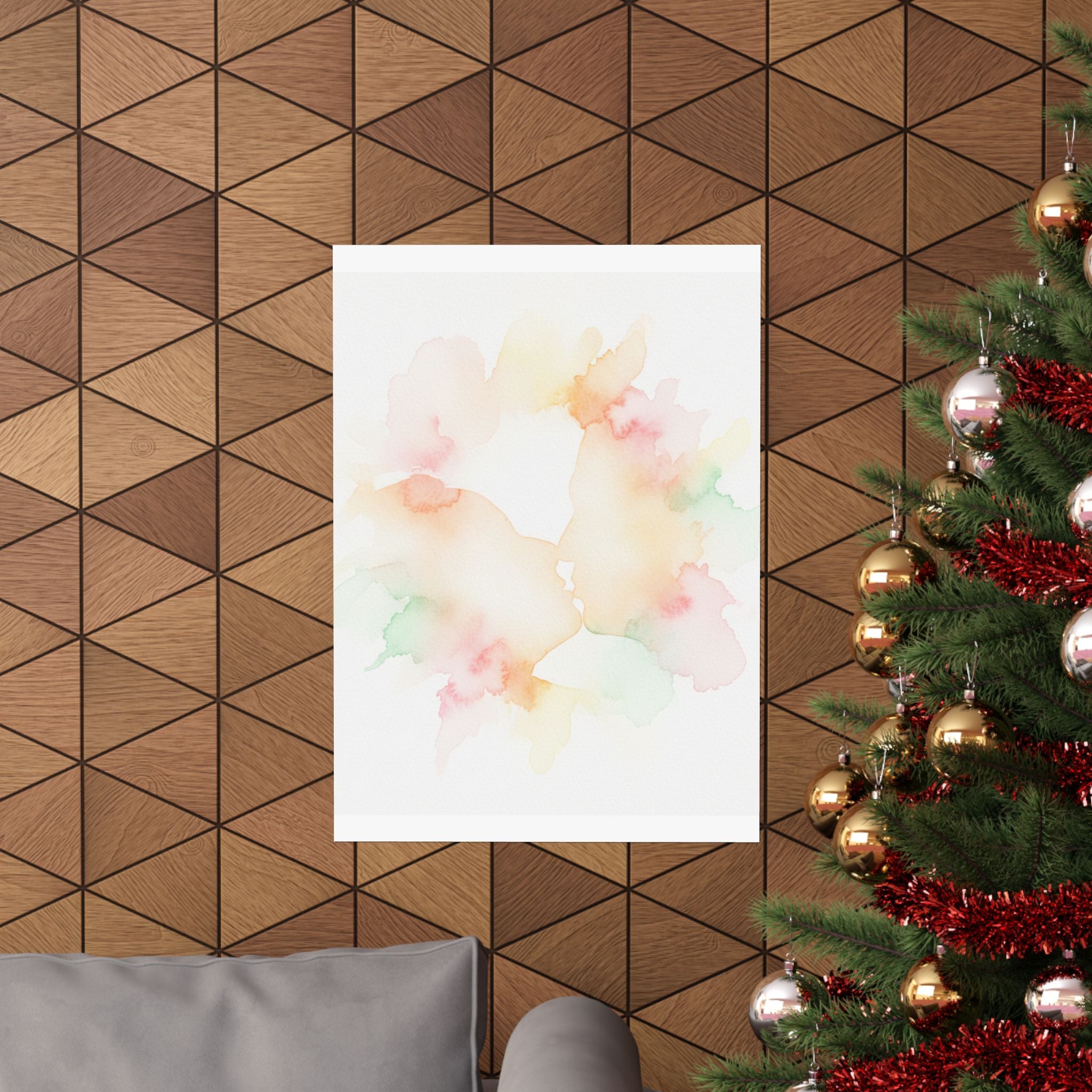 Watercolor — Abstract — Matte Poster