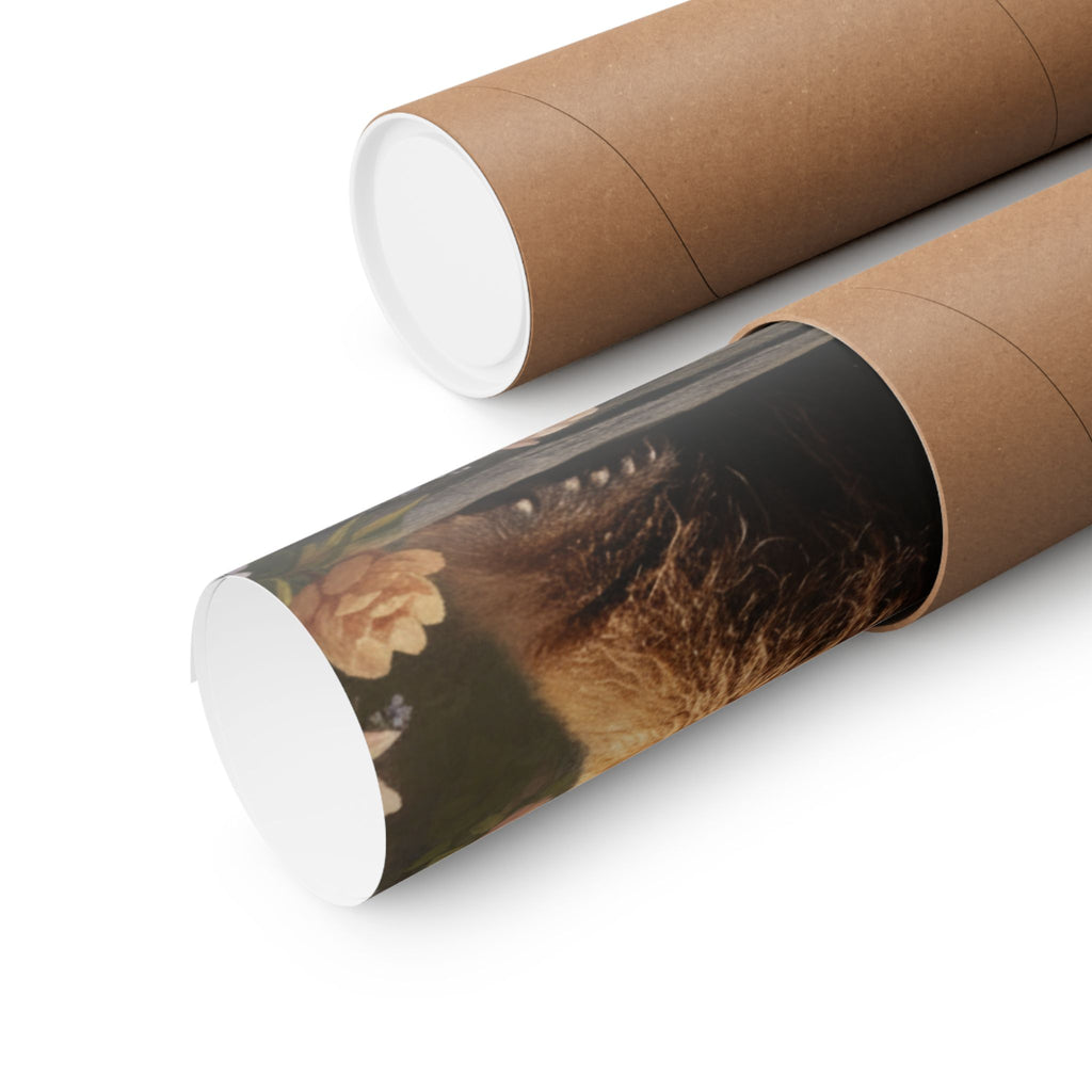 Scenic Nature — Bear — Matte Poster