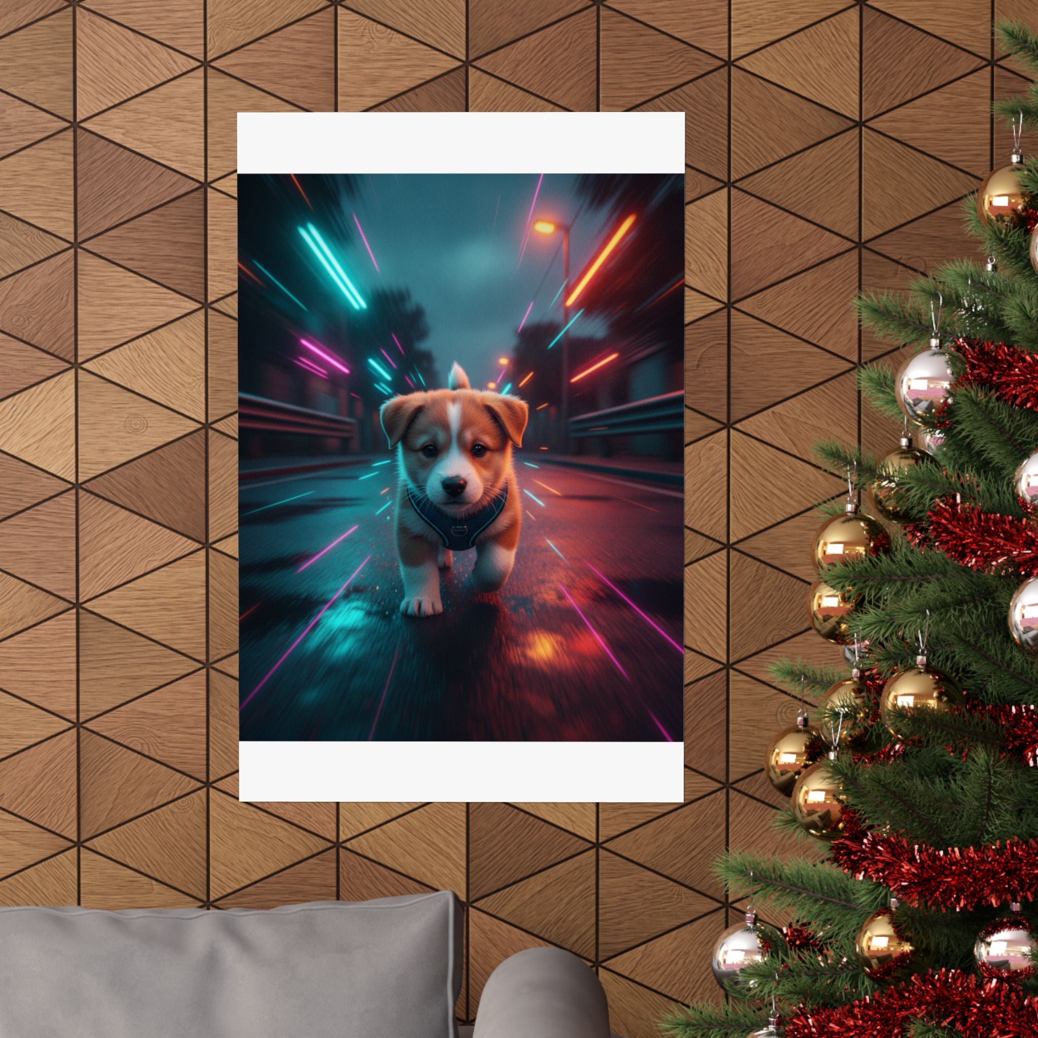 Fast Furious — Dog — Matte Poster