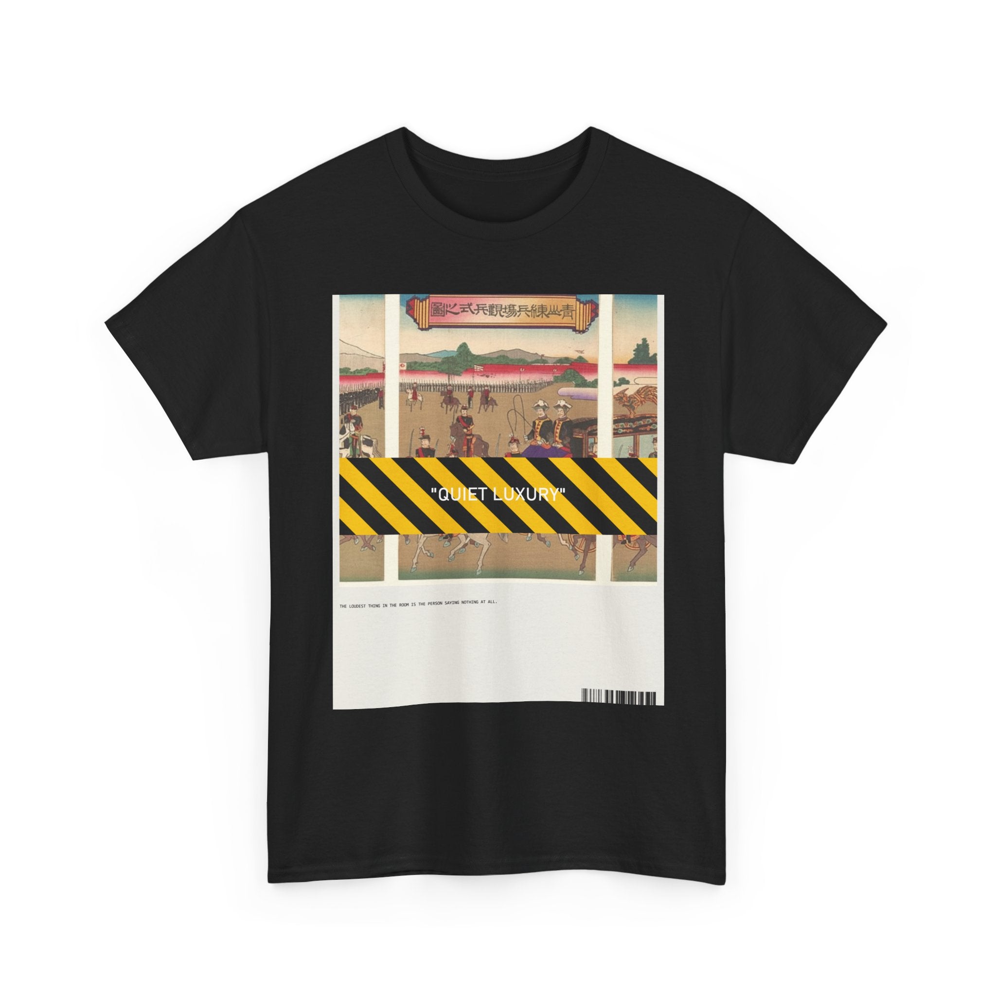 "QUIET LUXURY" graphic tee — product view 3