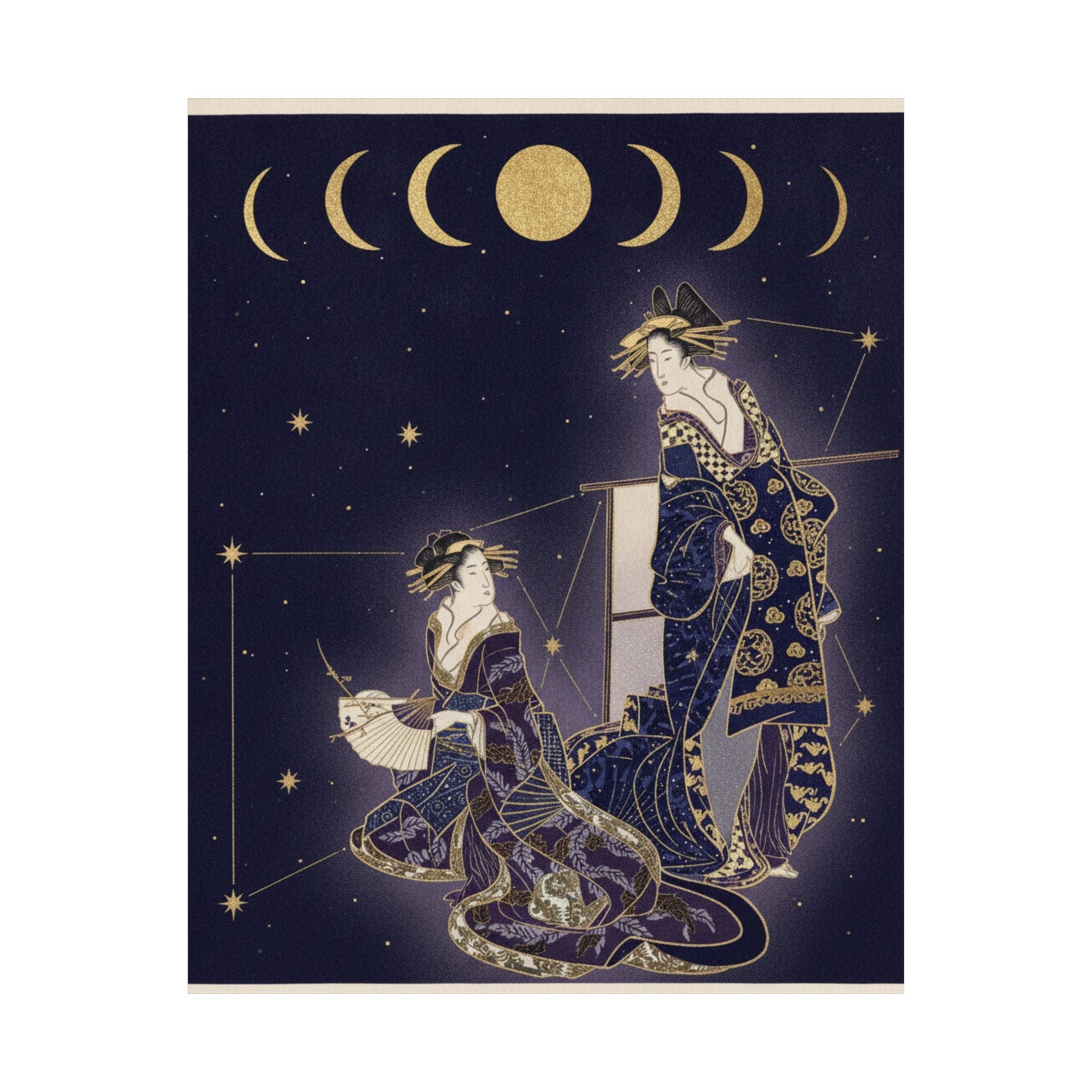 Celestial — Two Courtesans — Matte Poster