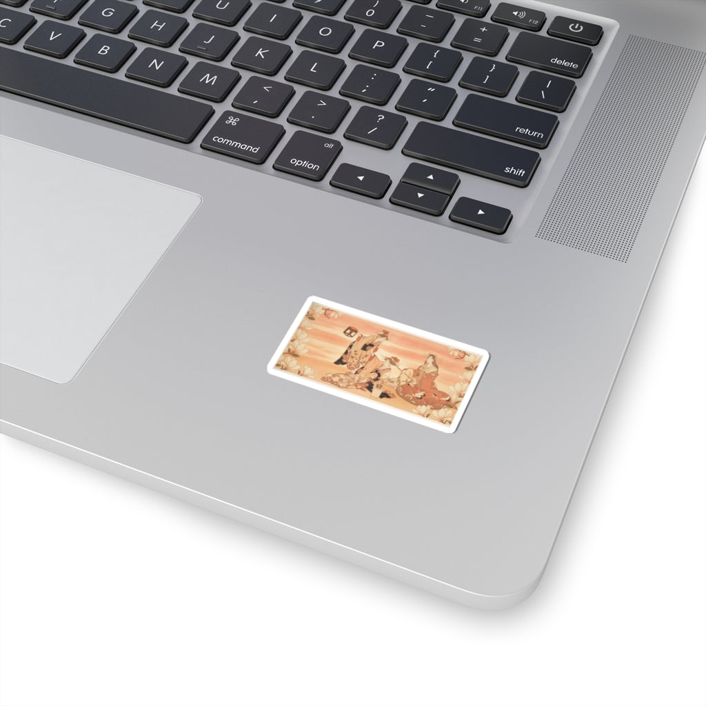 Southern Sunset — Three Young Ladies Visiting Together — Kiss-Cut Sticker