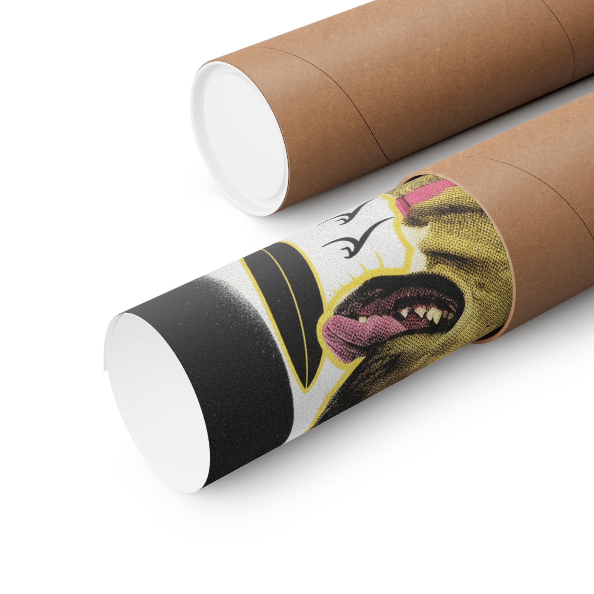 Streetwear Collage — Dog — Matte Poster