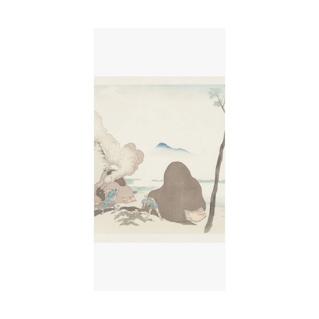 Watercolor — Asakusa Imado — Matte Poster