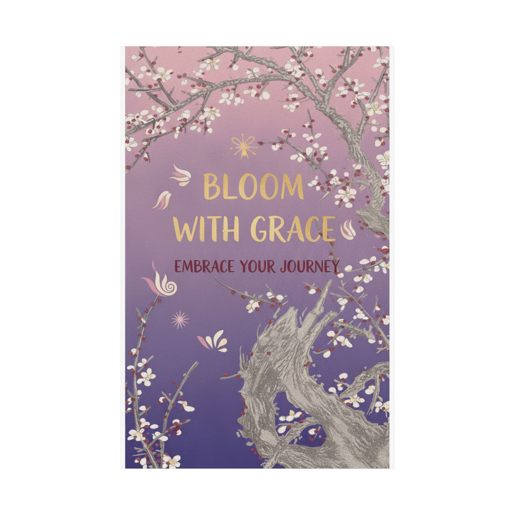 Affirmation — Plum Tree In Blossom — Matte Poster