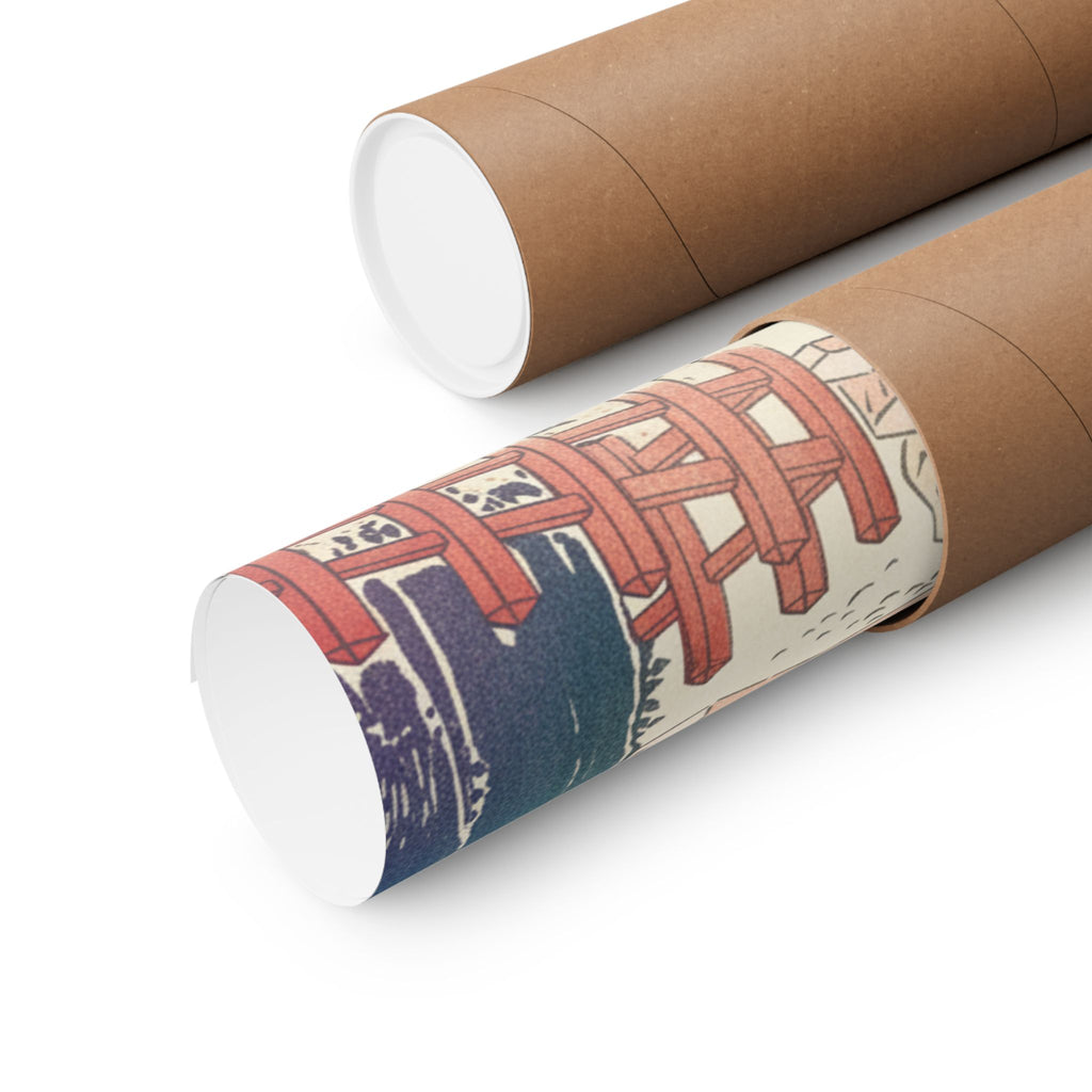 Affirmation — History Of Kamakura: Building Tsurugaoka Hachiman Shrine — Matte Poster