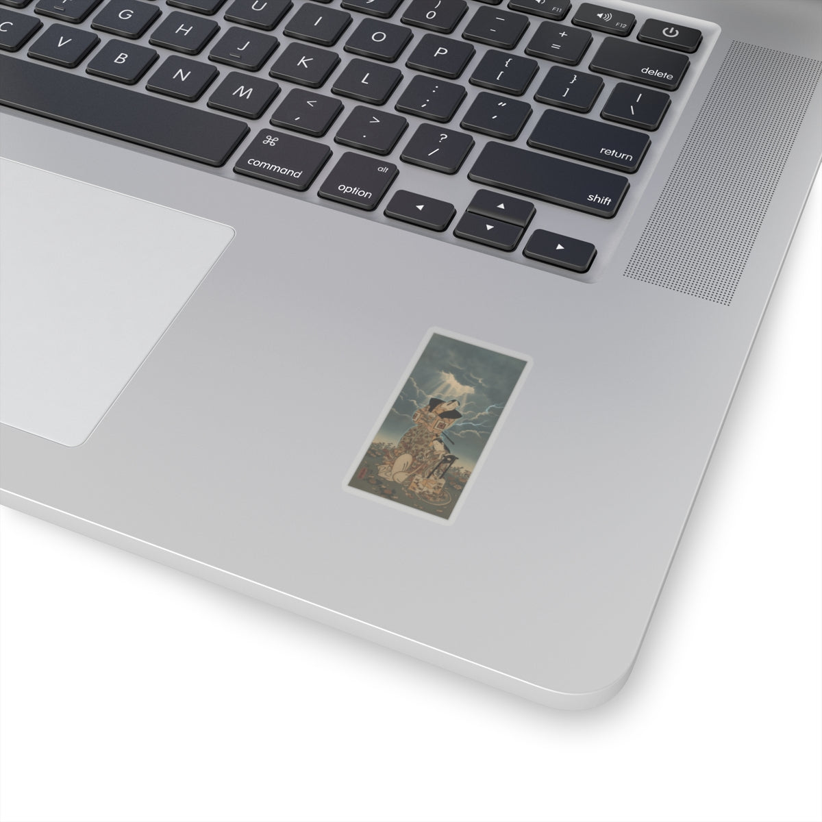 Dramatic Storm — The Actor, Ichikawa Danjuro I, 1660–1704 As A Woman In Unidentified Role — Kiss-Cut Sticker