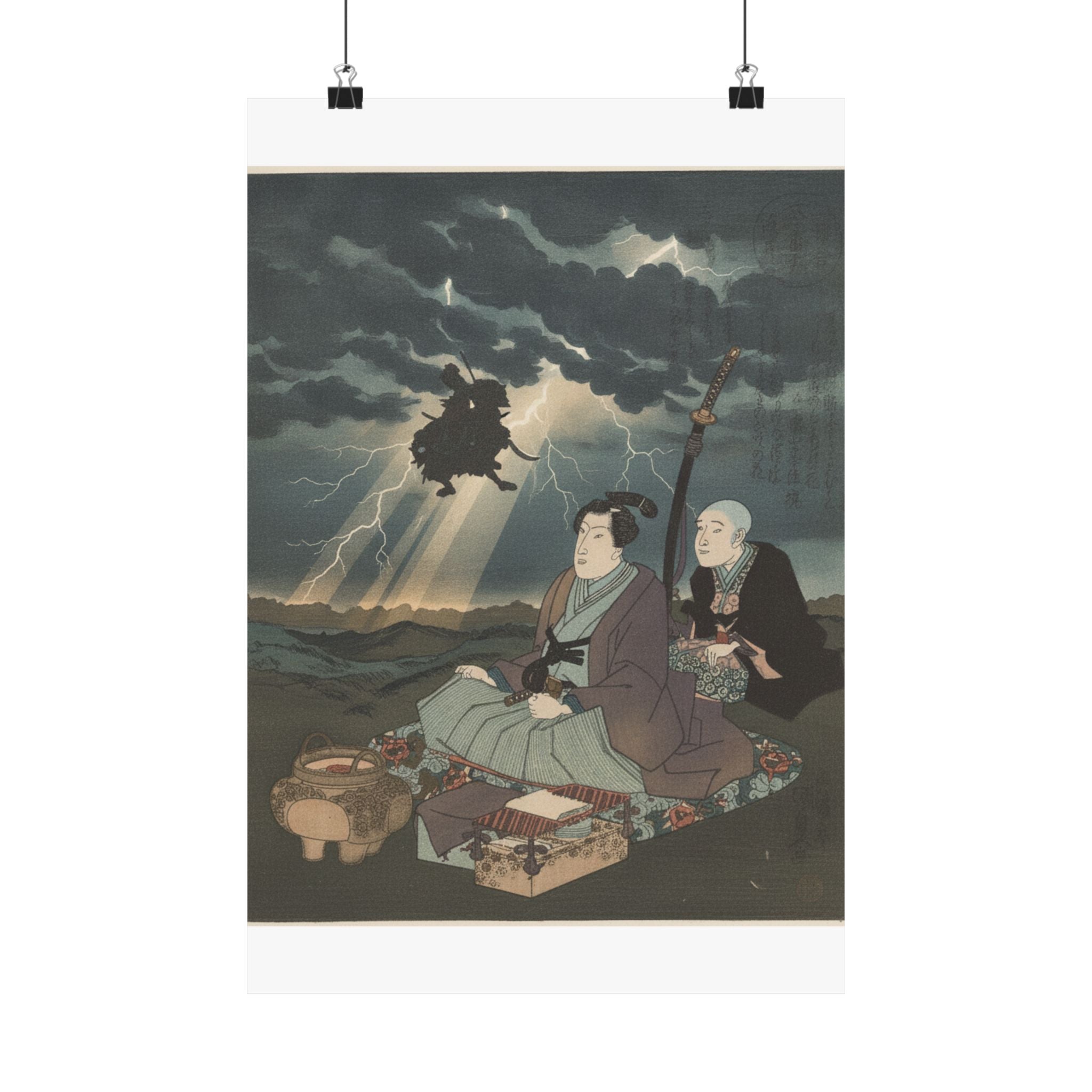 Dramatic Storm art print — product view 4