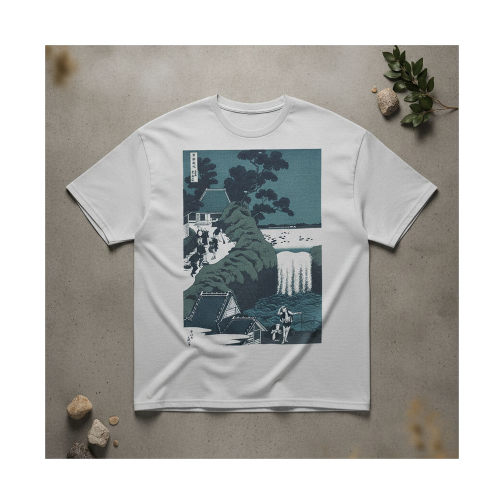 Product Marketing — Fall Of Aoiga Oka, Yedo — Matte Poster
