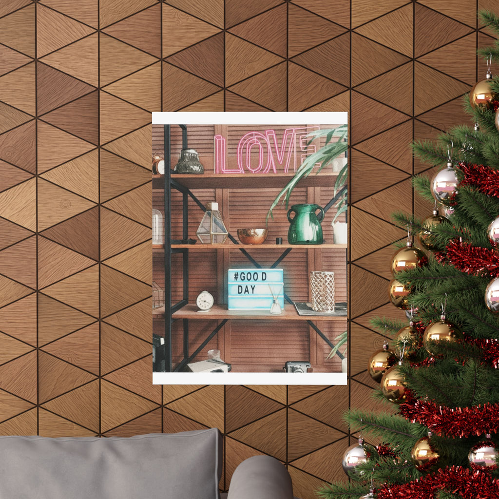 Watercolor — Home — Matte Poster