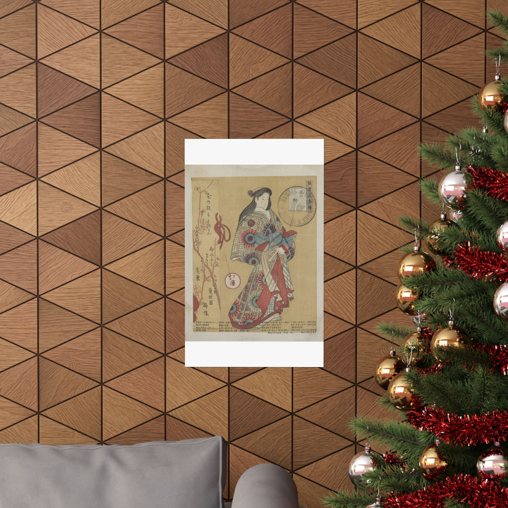 Vintage Bootleg — Figure Of A Woman — Matte Poster