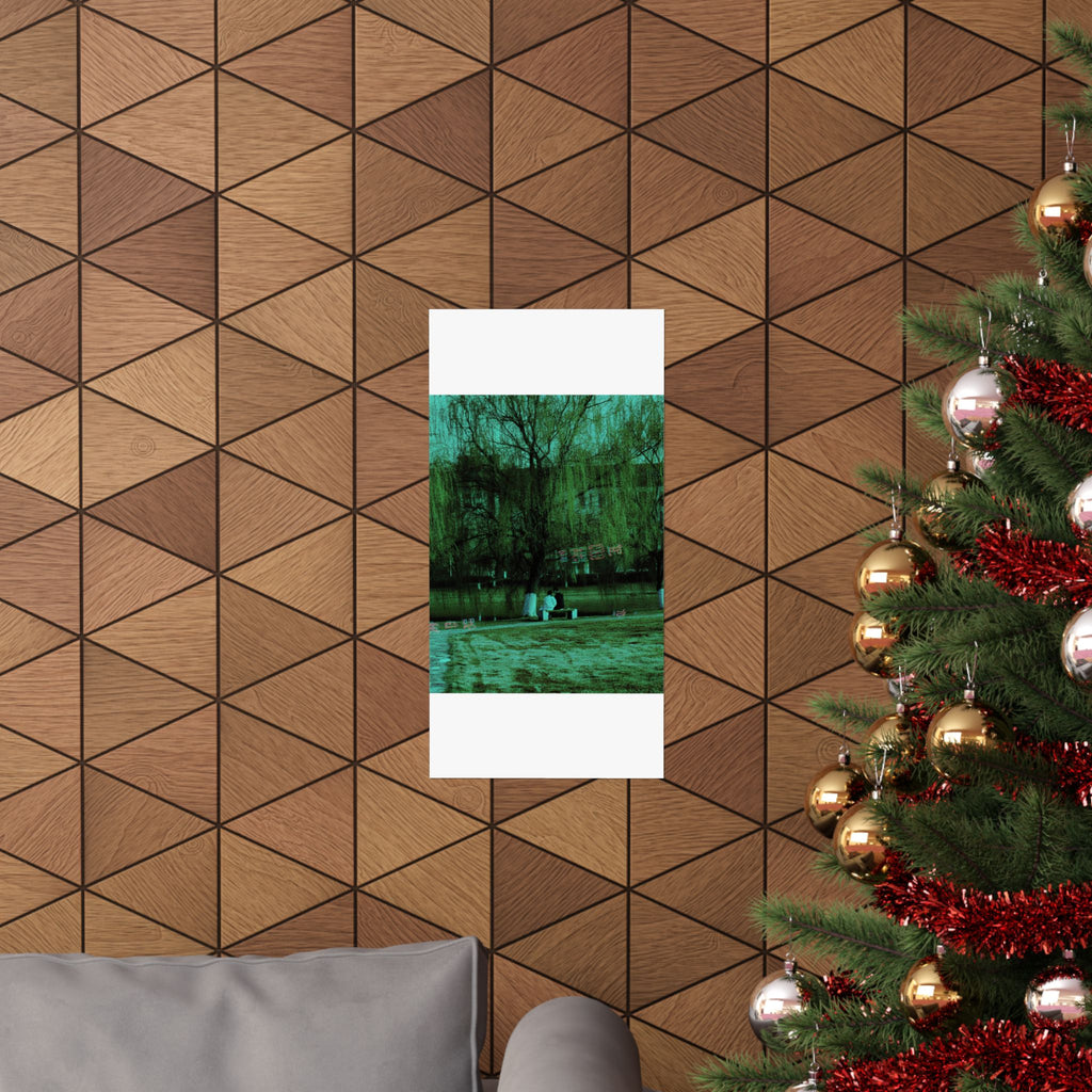 Glitch Culture — Person — Matte Poster