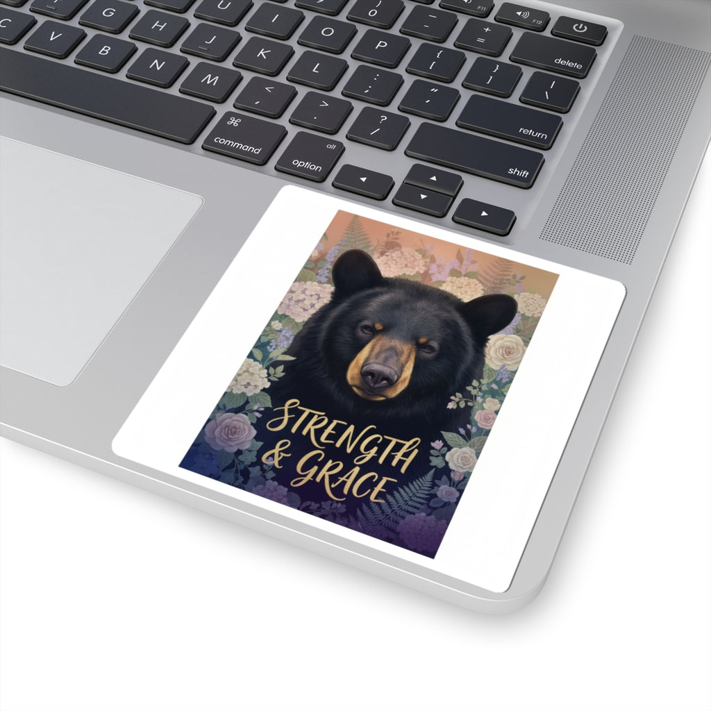 Affirmation — Bear — Kiss-Cut Sticker