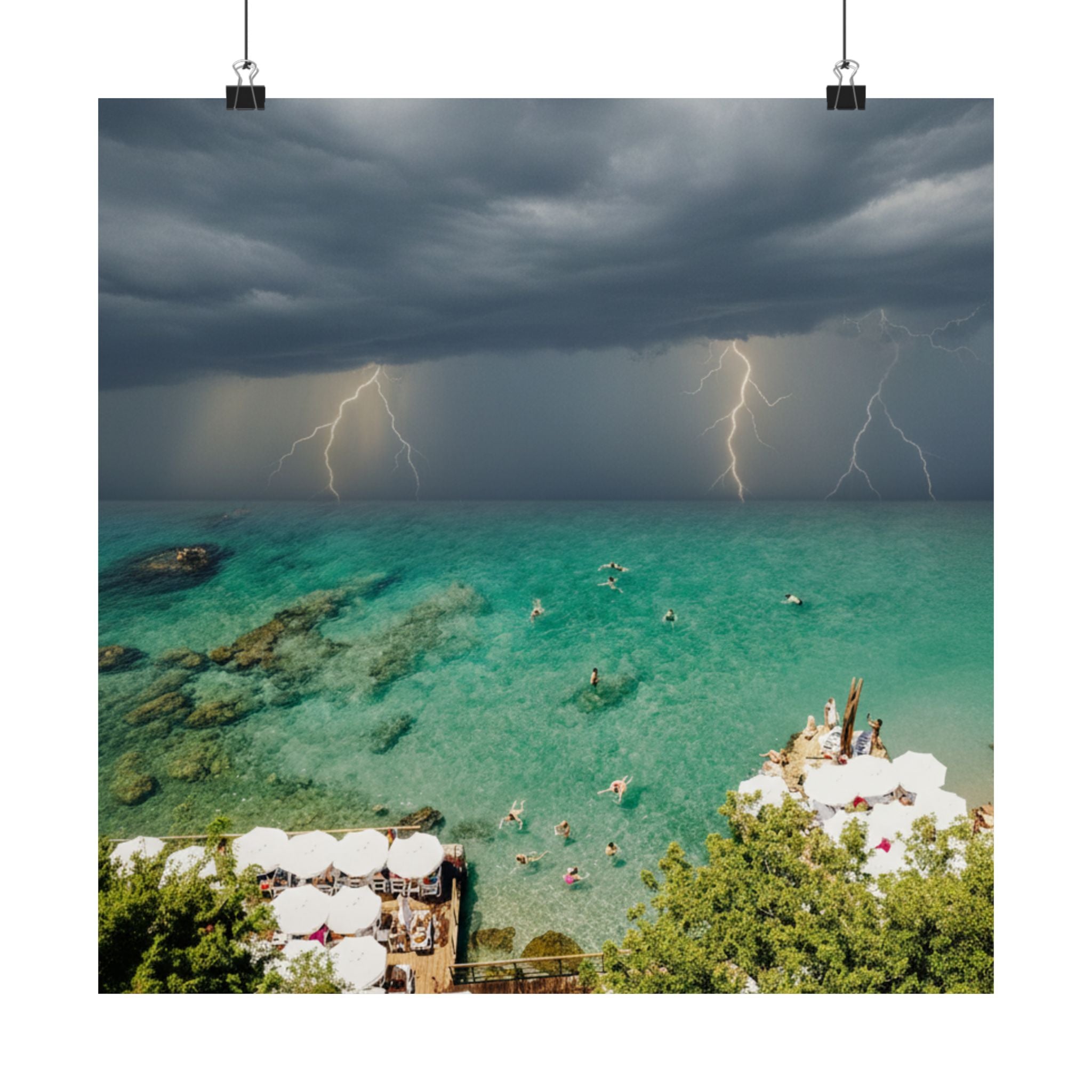 Dramatic Storm art print — product view 10