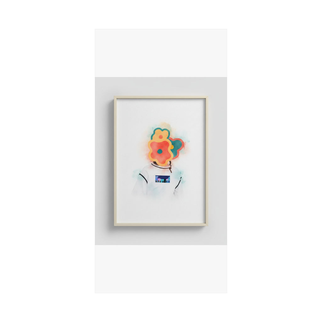 Watercolor — Flower — Matte Poster