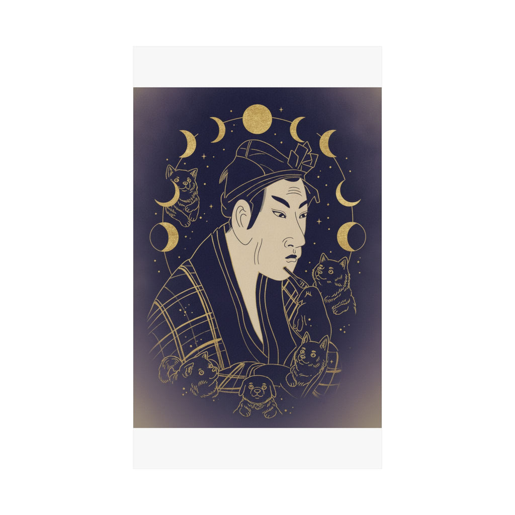 Celestial — The Actor Matsumoto Koshiro As Banzuin Chobei — Matte Poster