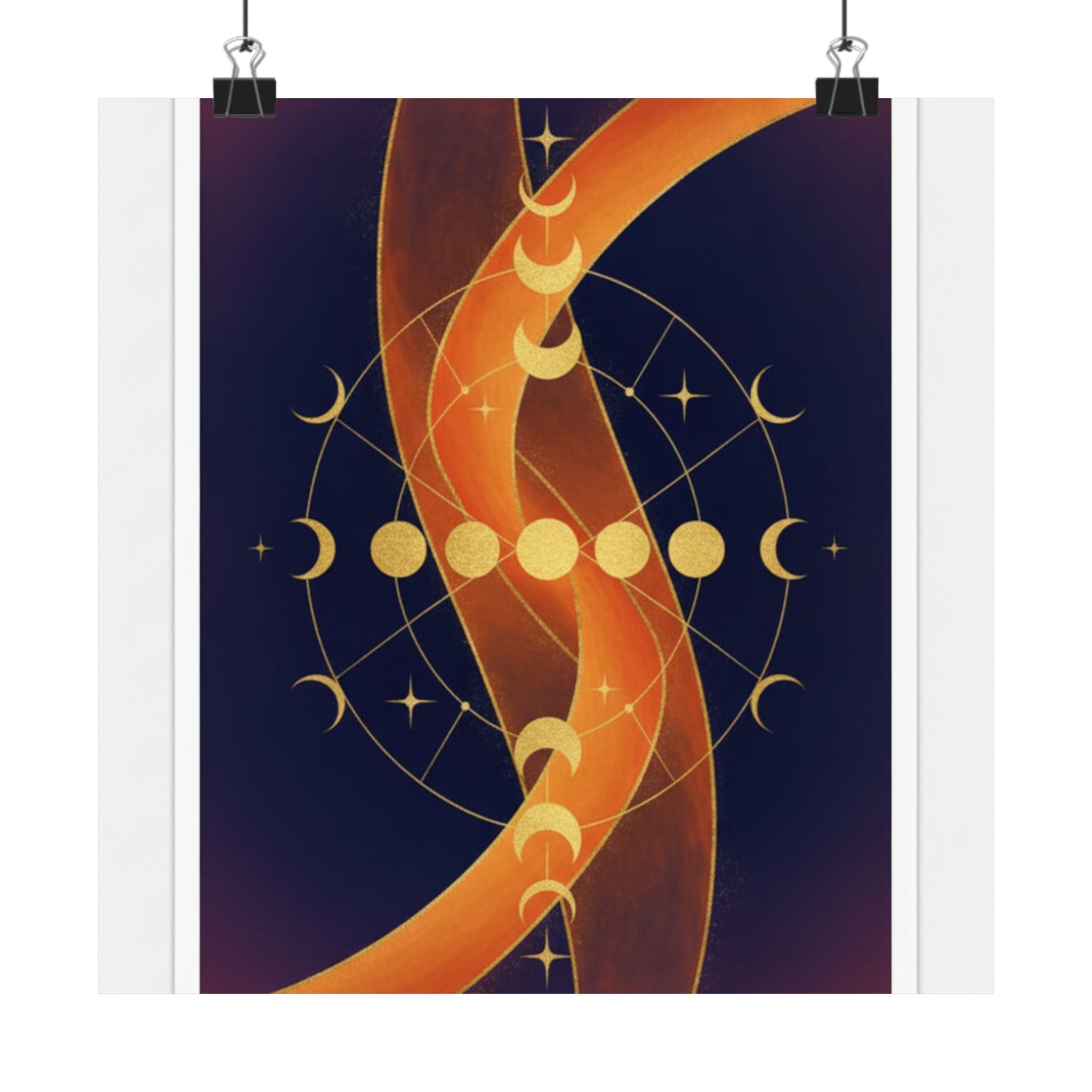Celestial — Abstract — Matte Poster
