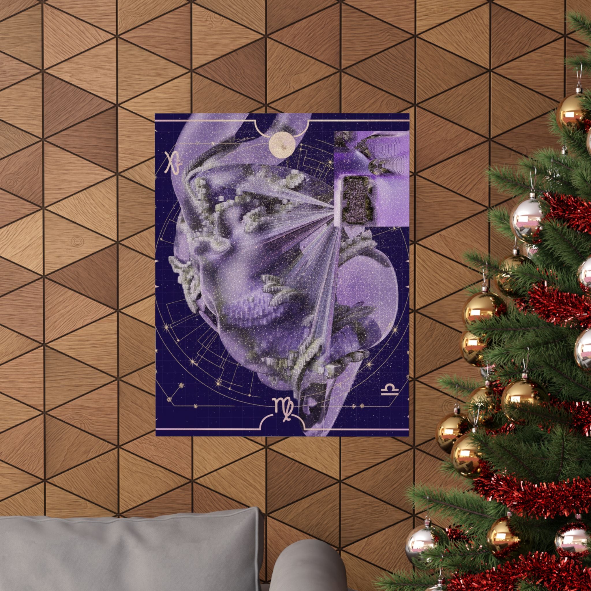 Celestial — Abstract — Matte Poster