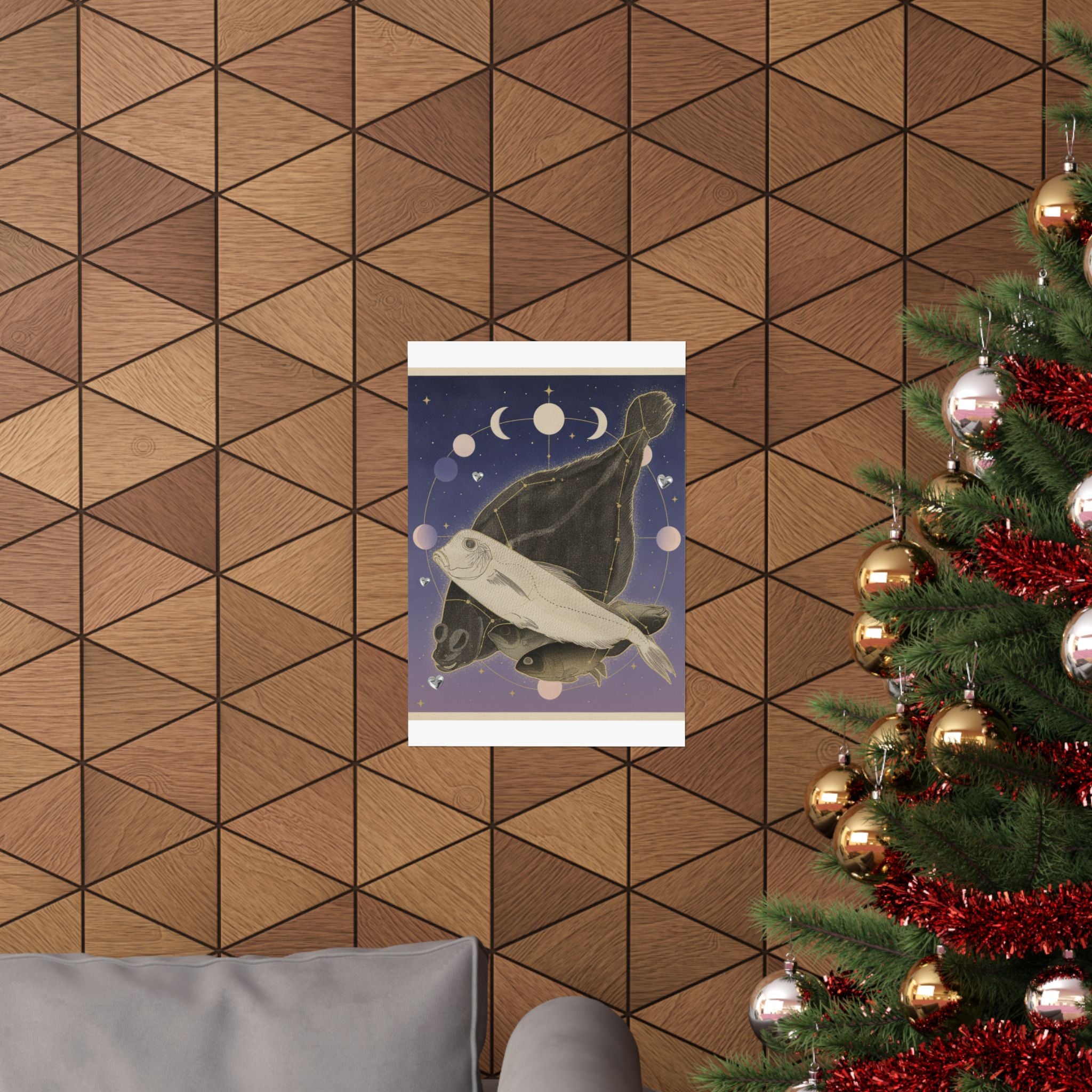 Celestial — Flounder And Other Fishes — Matte Poster