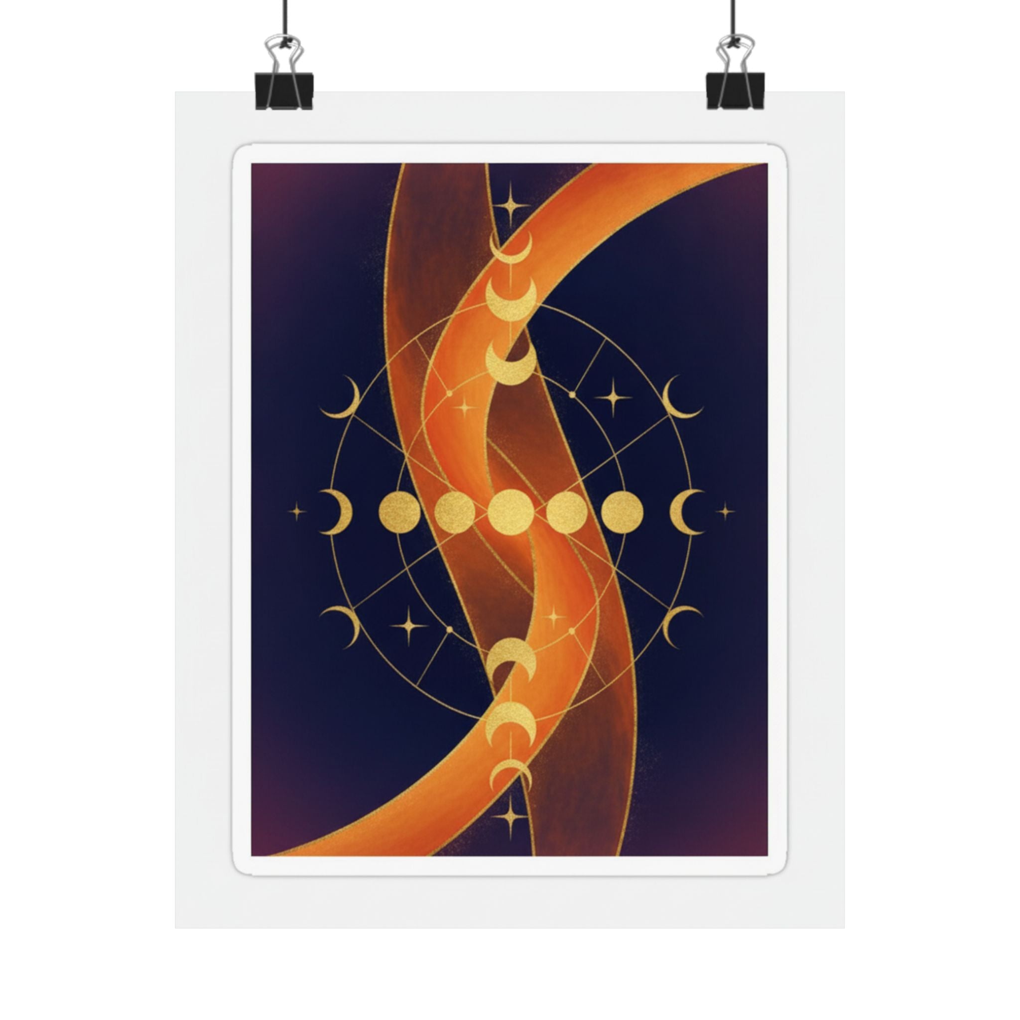 Celestial — Abstract — Matte Poster