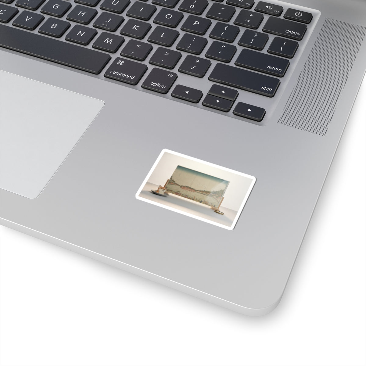 Product Marketing — Perspective Print: Shinobazu Pond — Kiss-Cut Sticker