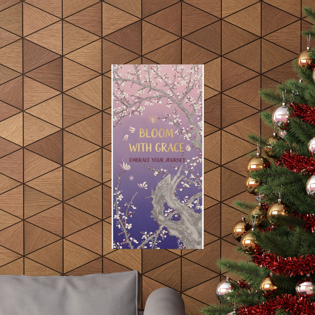 Affirmation — Plum Tree In Blossom — Matte Poster