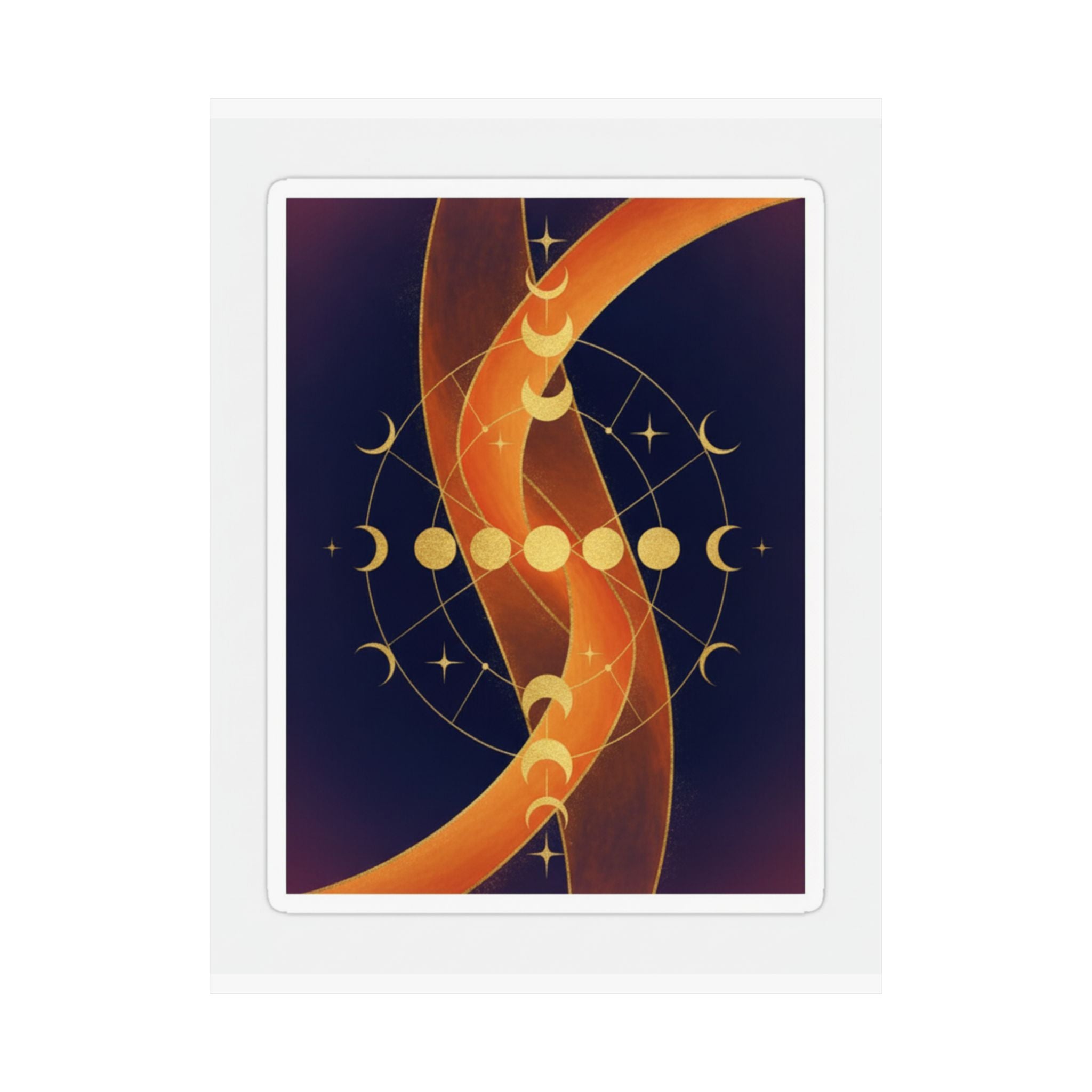 Celestial art print — product view 6
