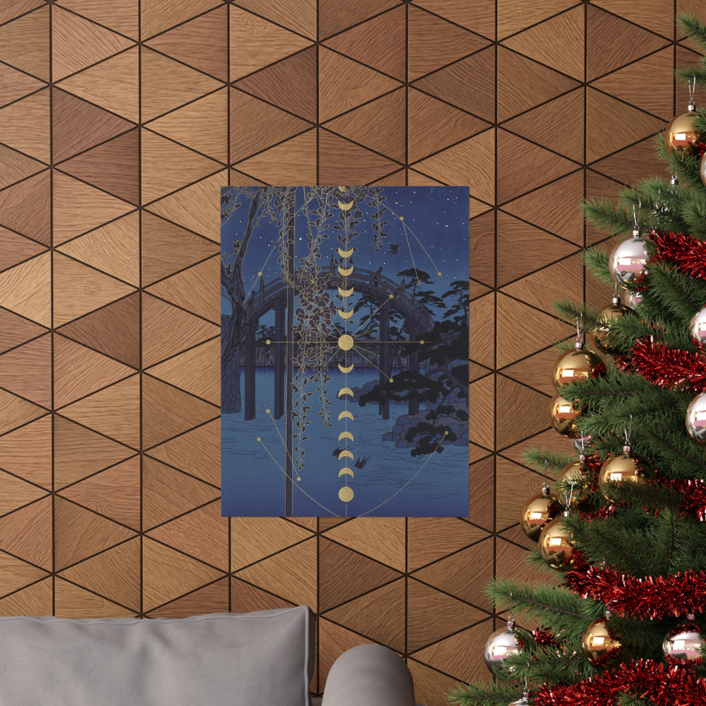 Celestial — In The Kameido Tenjin Shrine Compound — Matte Poster