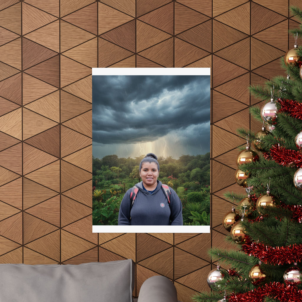 Dramatic Storm — Person — Matte Poster — Poster 2