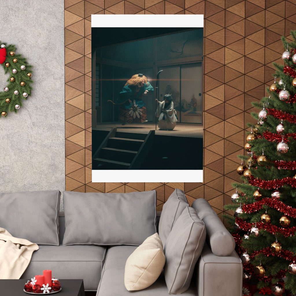 Cinematic — Scene From Noh Dance — Matte Poster