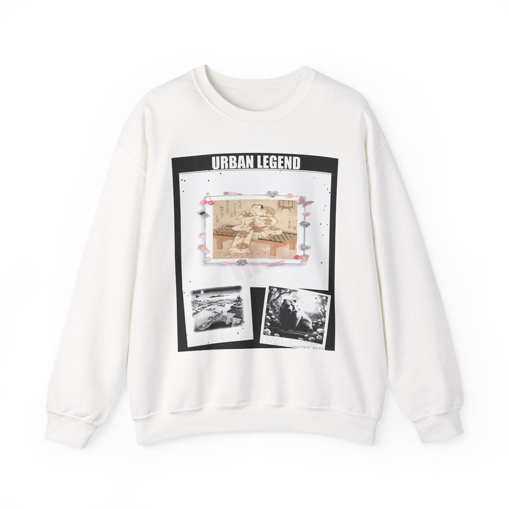 Clothing Collage Graphic crewneck sweatshirt by Zukkay