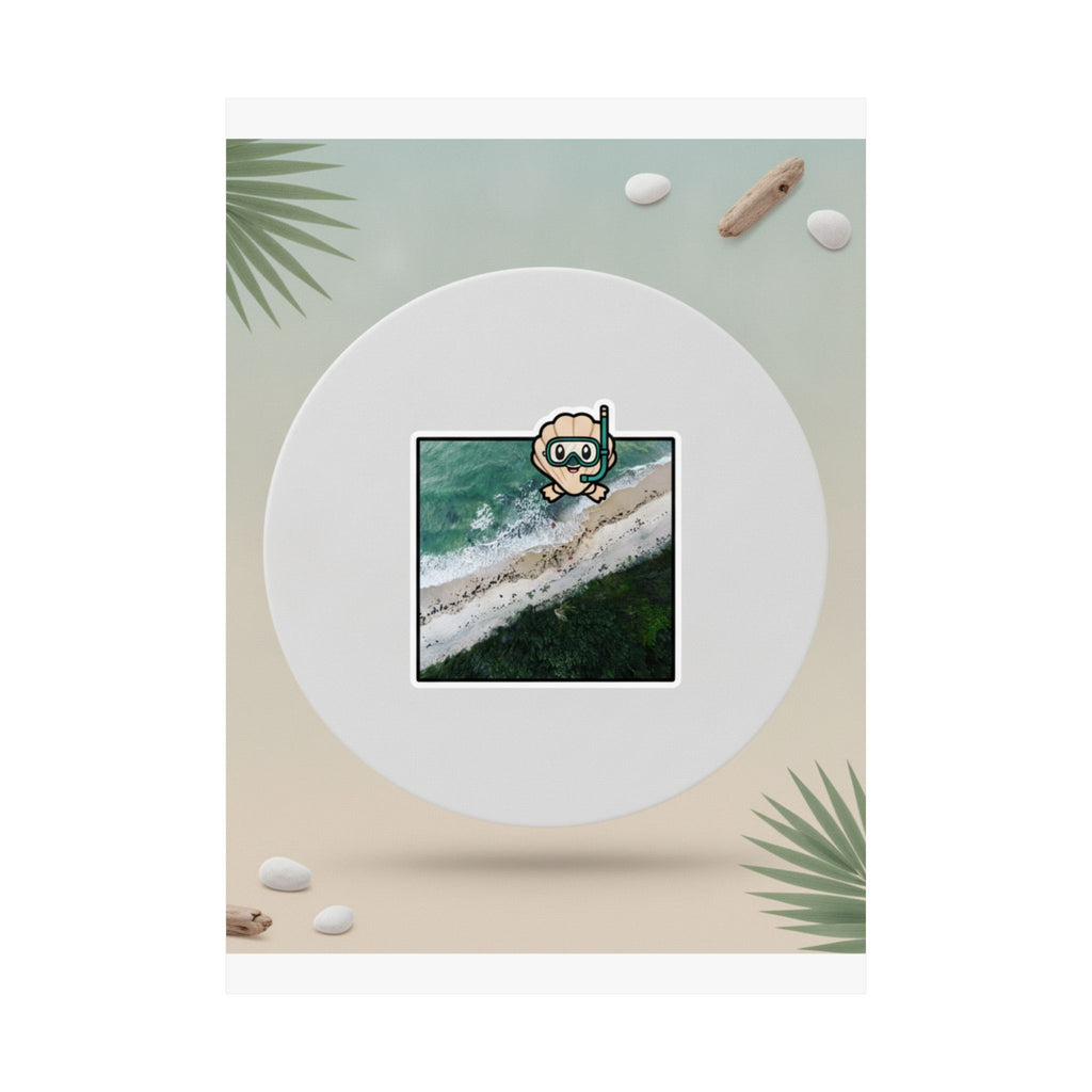Product Marketing — Beach — Matte Poster