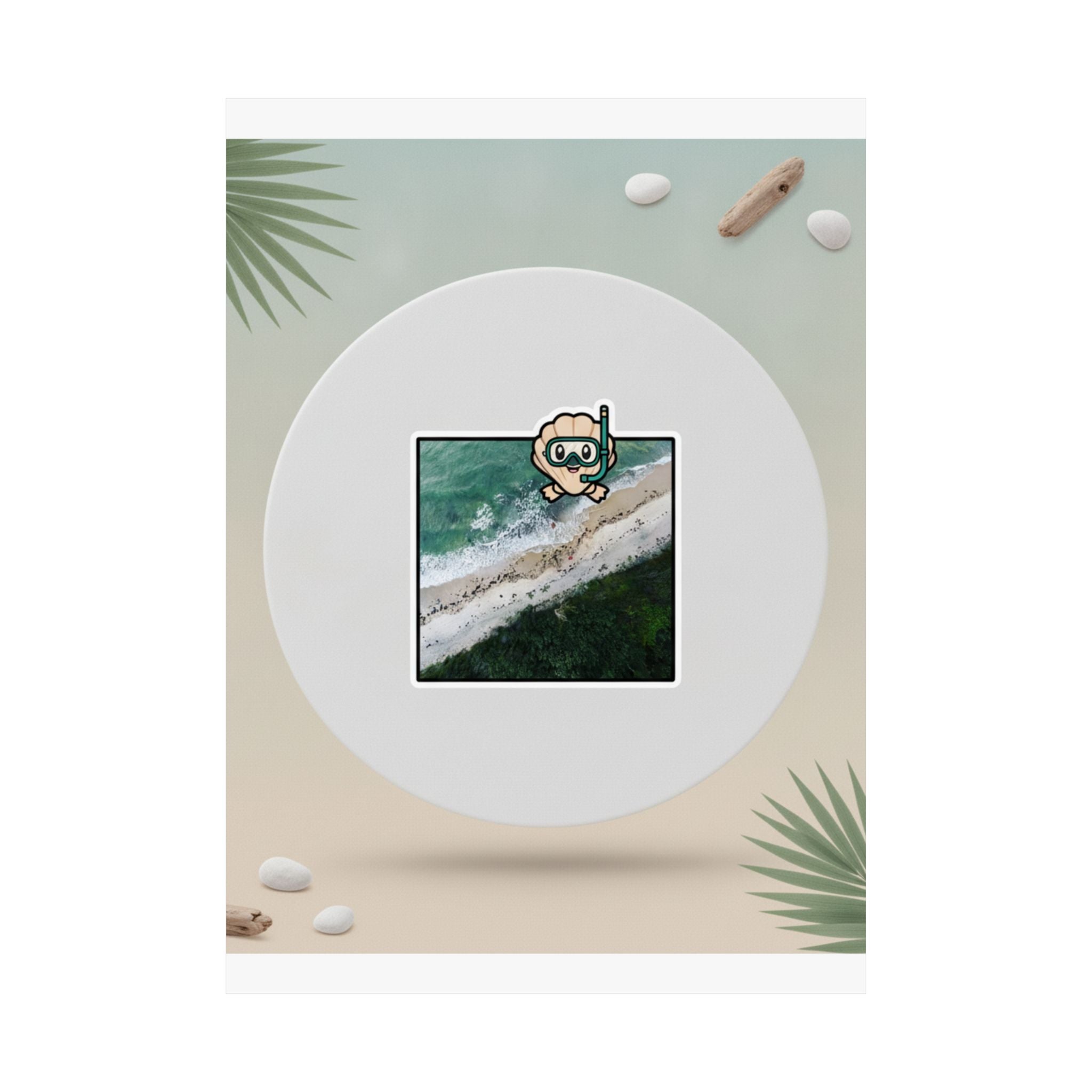 Product Marketing — Beach — Matte Poster