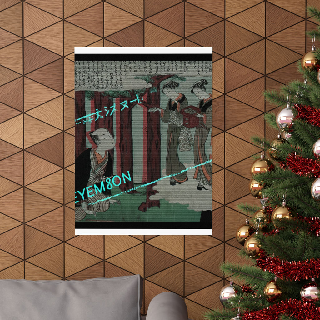 Glitch Culture — First Leaf Of The Shunga; The Delightful Love Adventures Of Maneyemon — Matte Poster